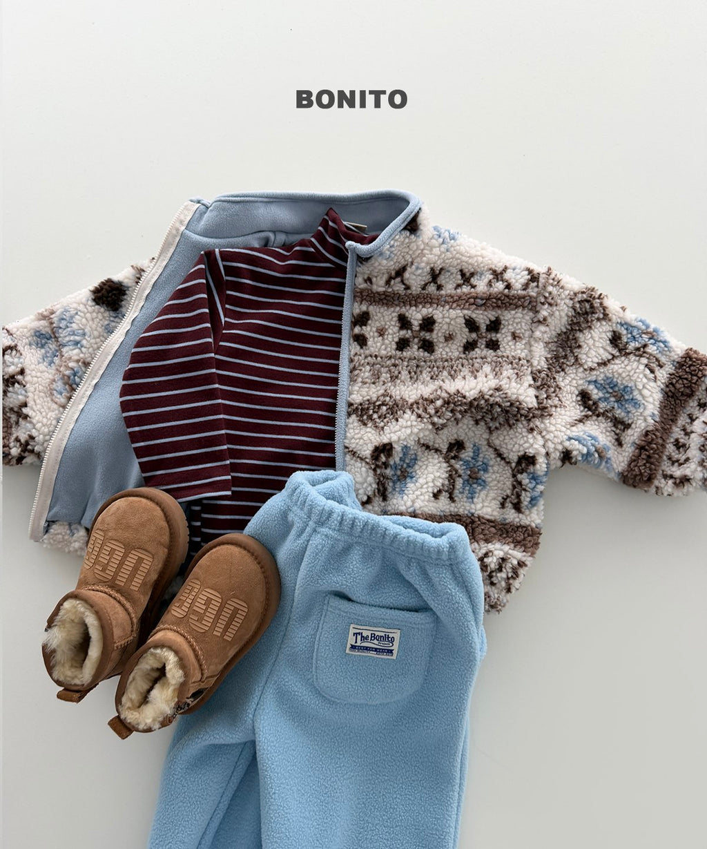 bonito ノルディック ジップジャンパー