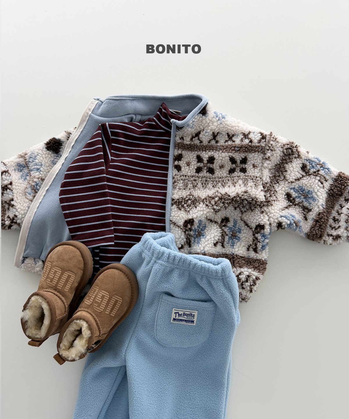 bonito ノルディック ジップジャンパー