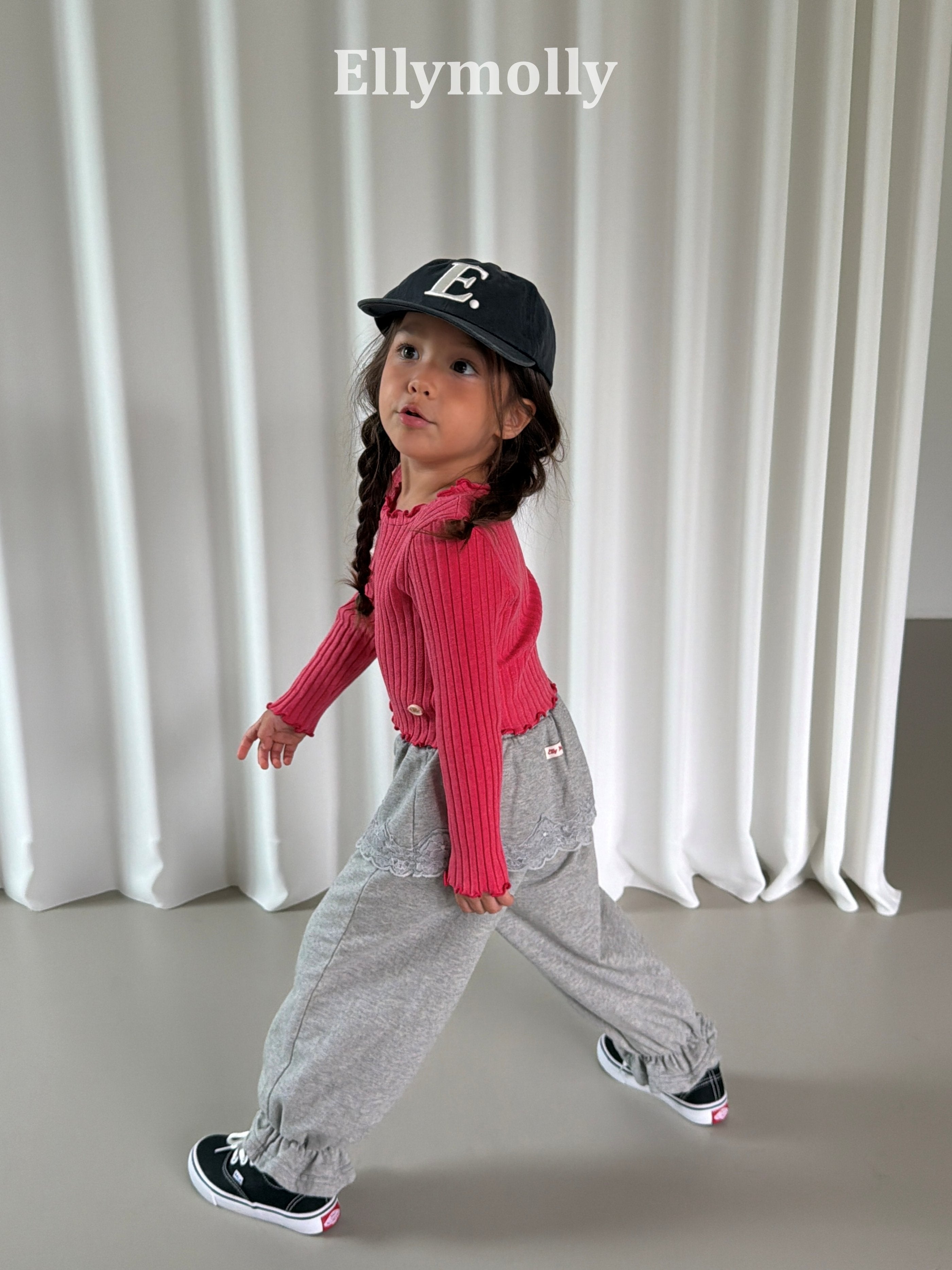 Elly Molly Cottage Lace Jogger Pants