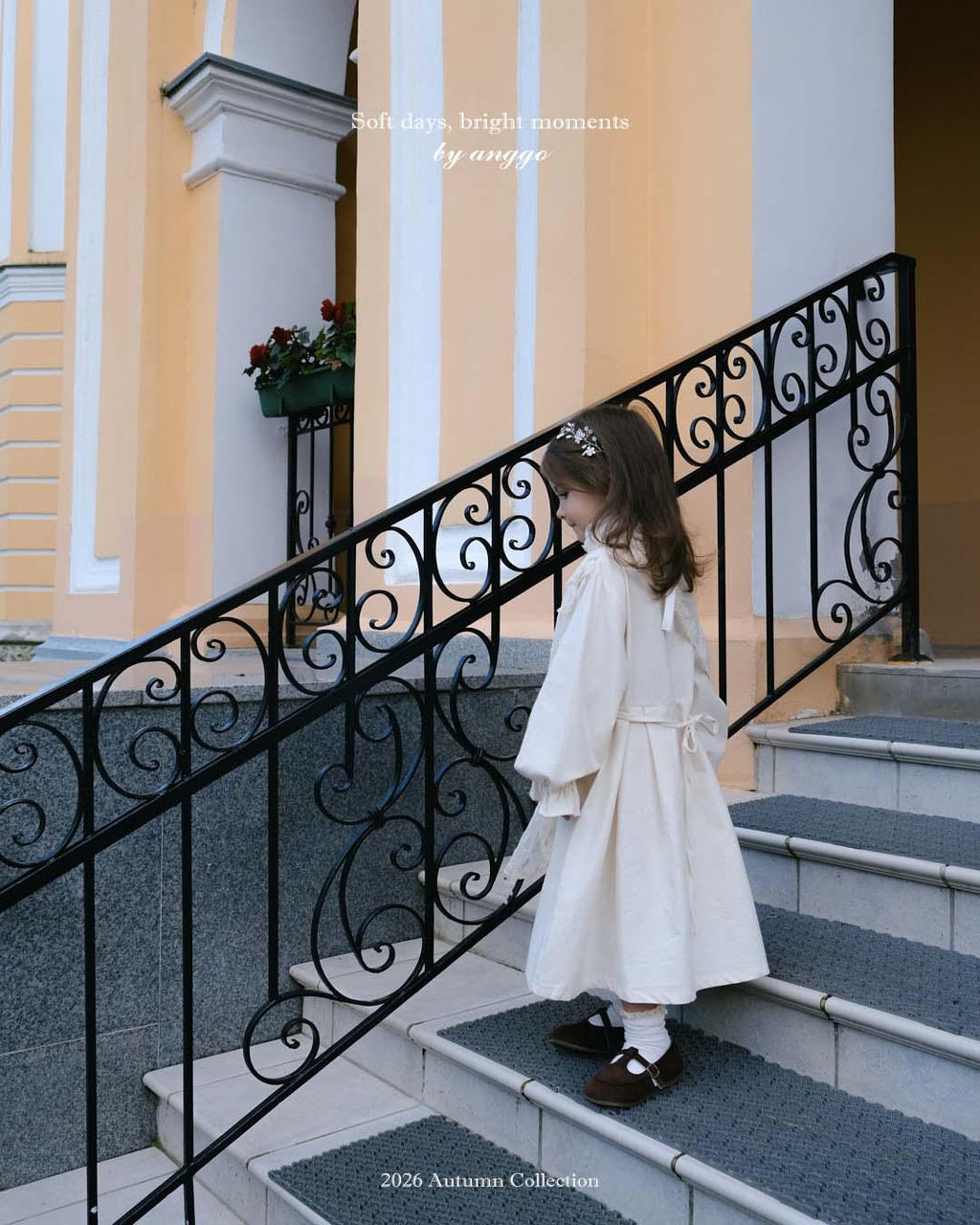 anggo Cream Dress