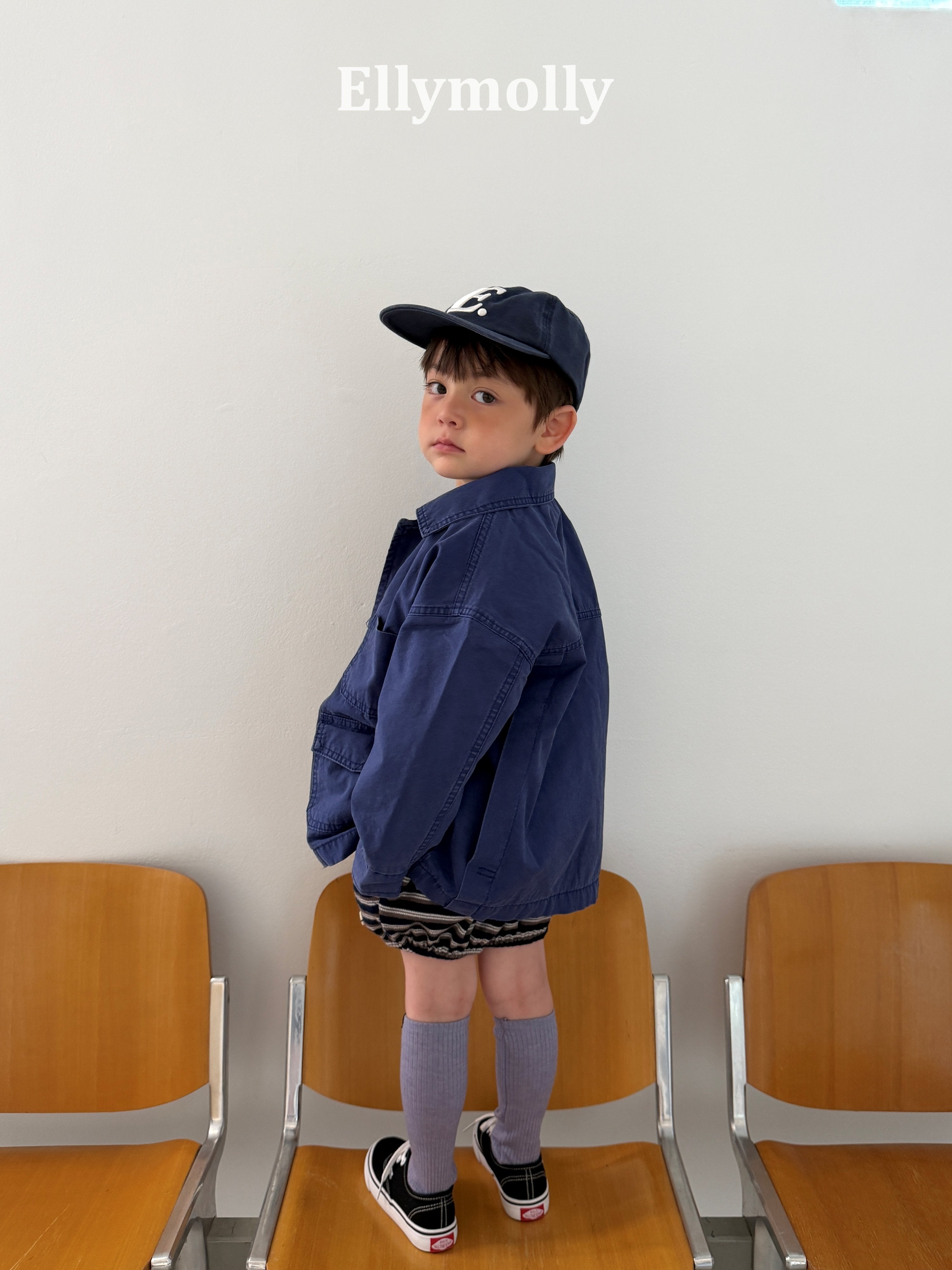 Elly Molly Deep Tone Utility Jacket