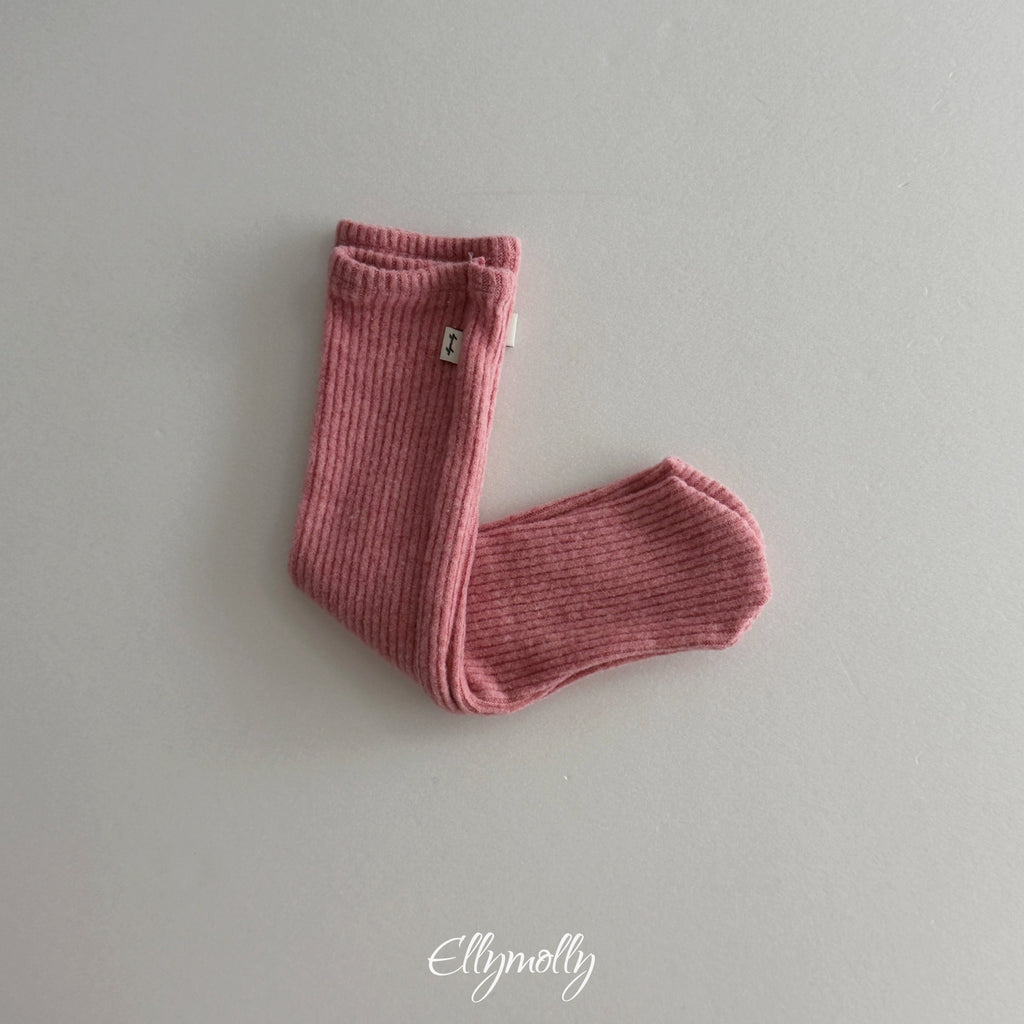 Elly Molly Wool Rib Socks