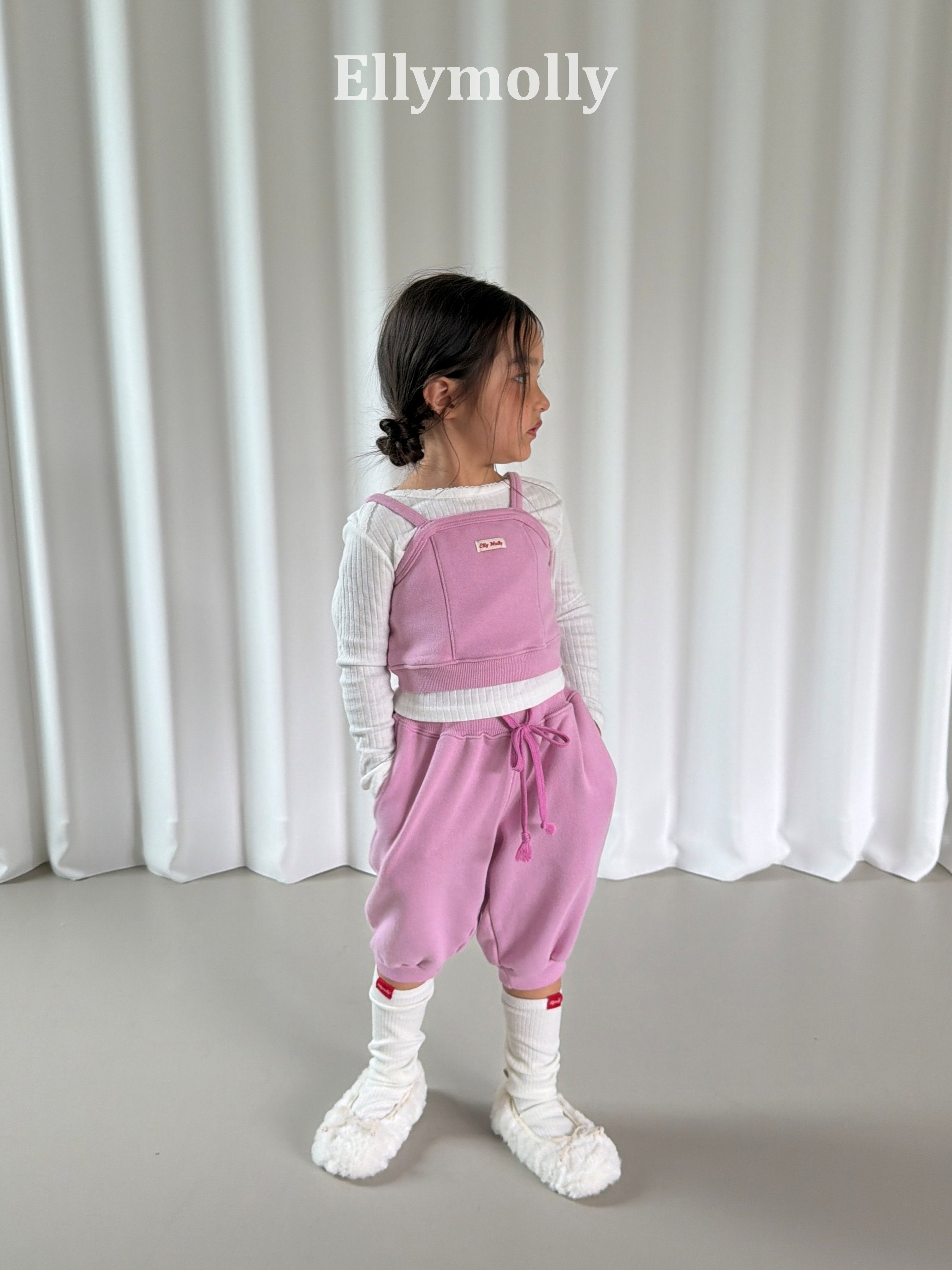 Elly Molly Bubble Capri Jogger Pants