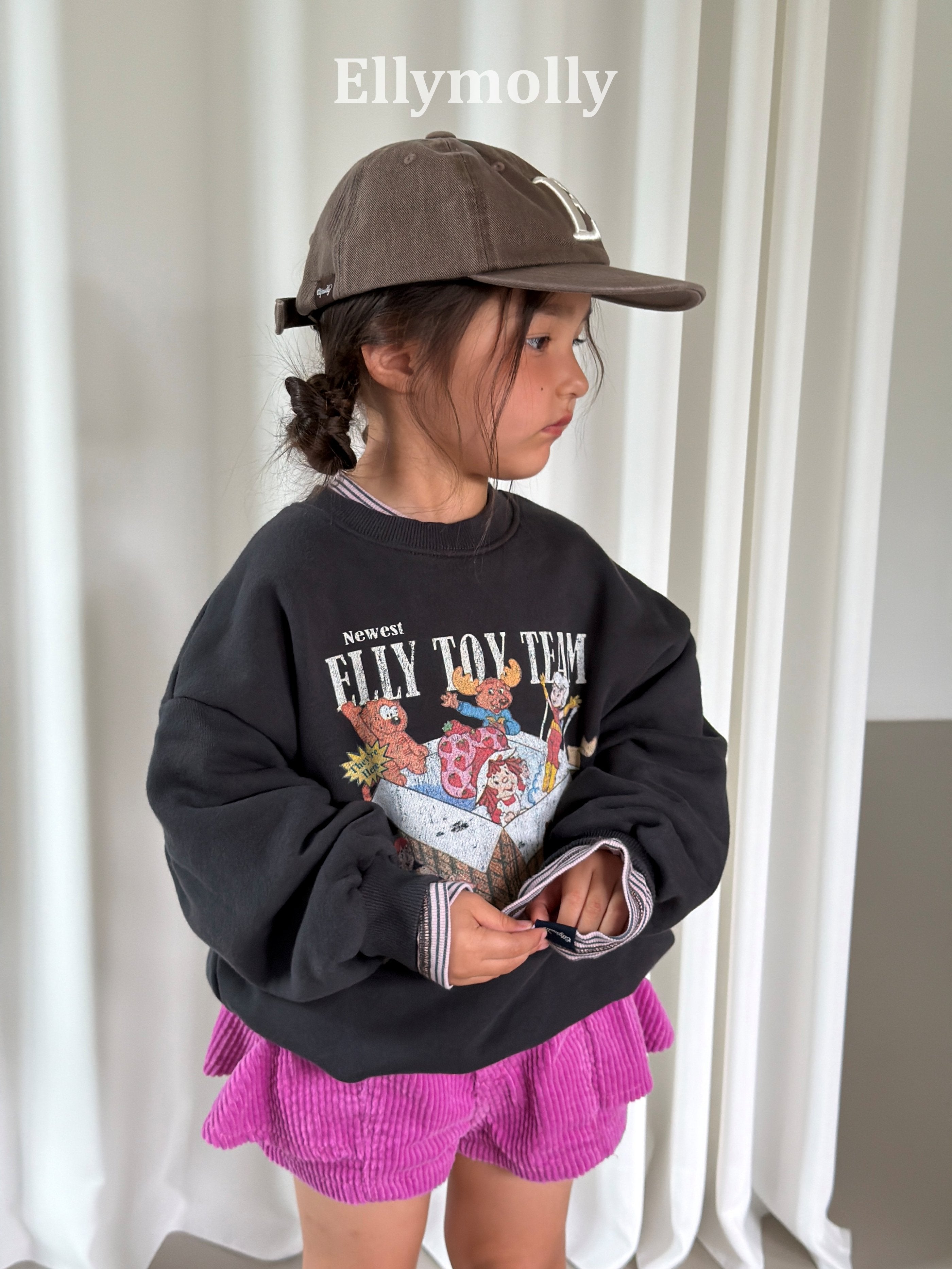 Elly Molly Bibi Frill Corduroy Pants