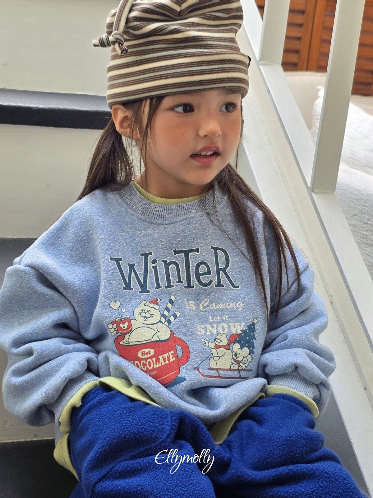 Elly Molly Winter Snow Sweatshirt