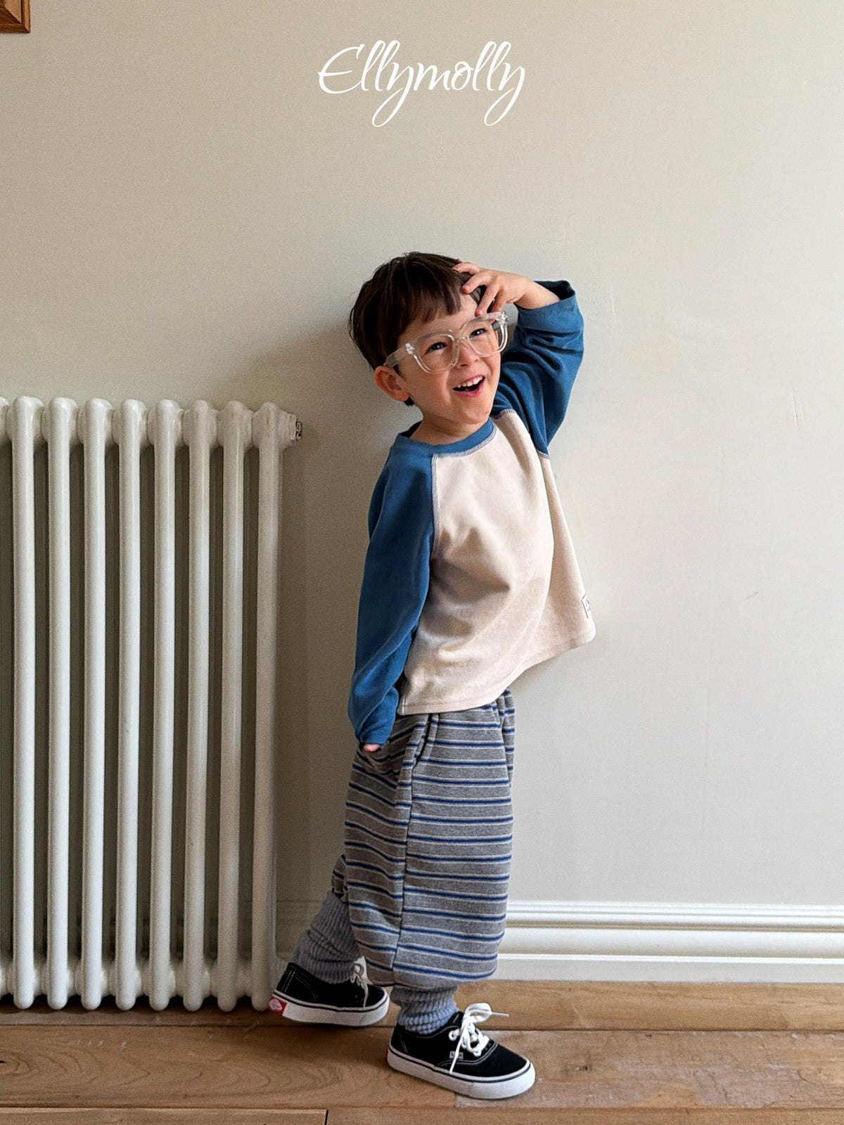 Elly Molly Toto Stripe Jogger Pants