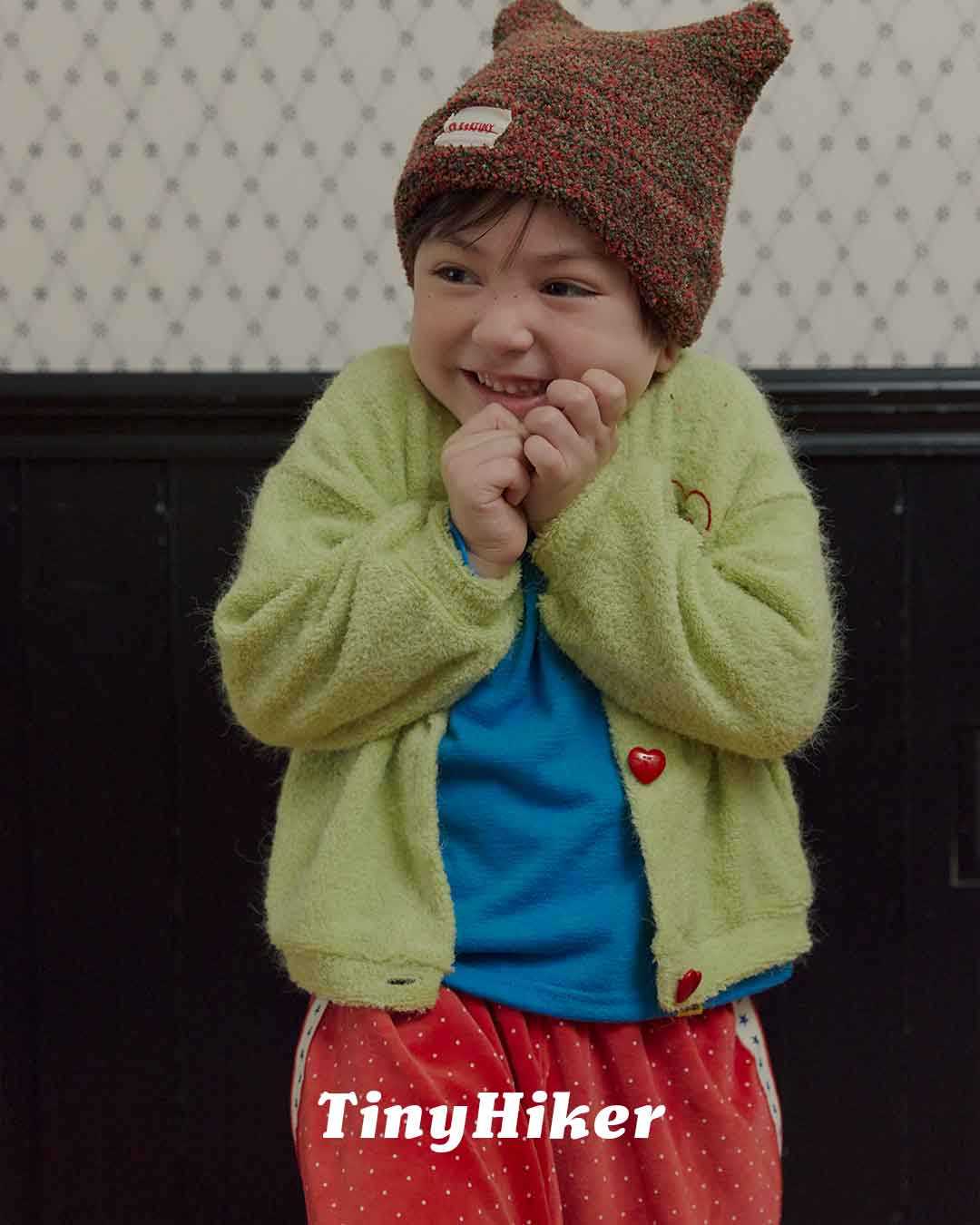 TinyHiker Tiny Heart Cardigan