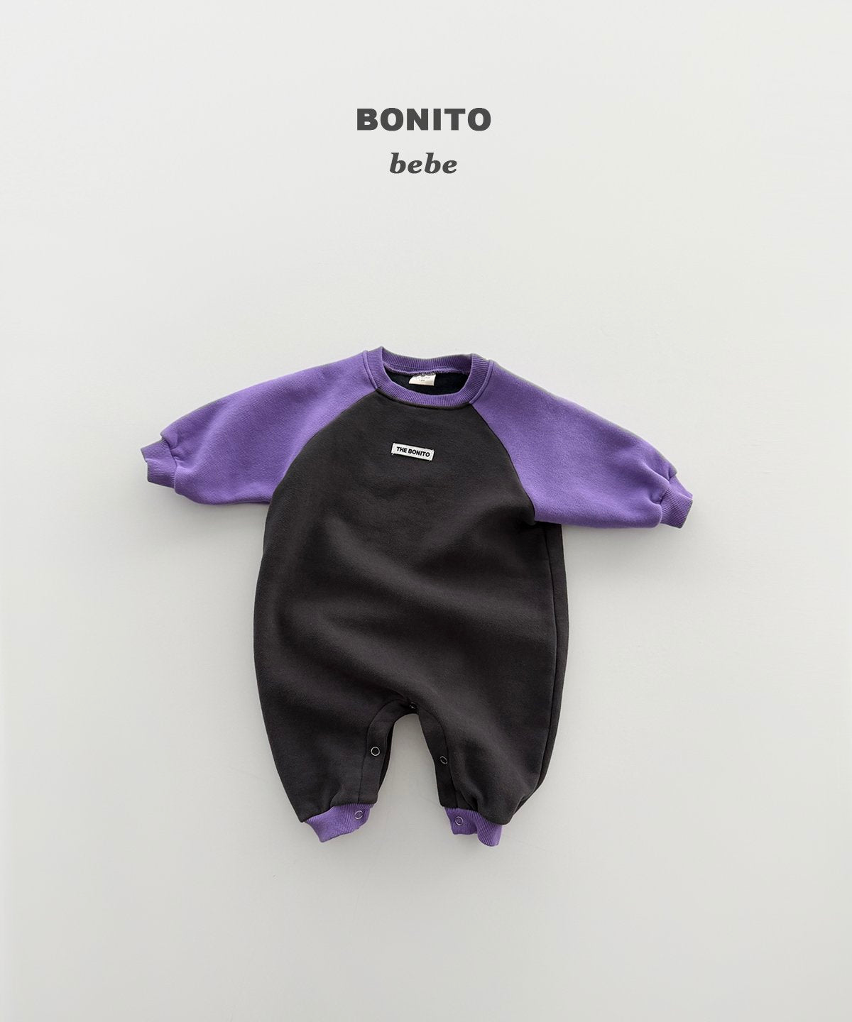 bonito 配色ラグラン スーツ