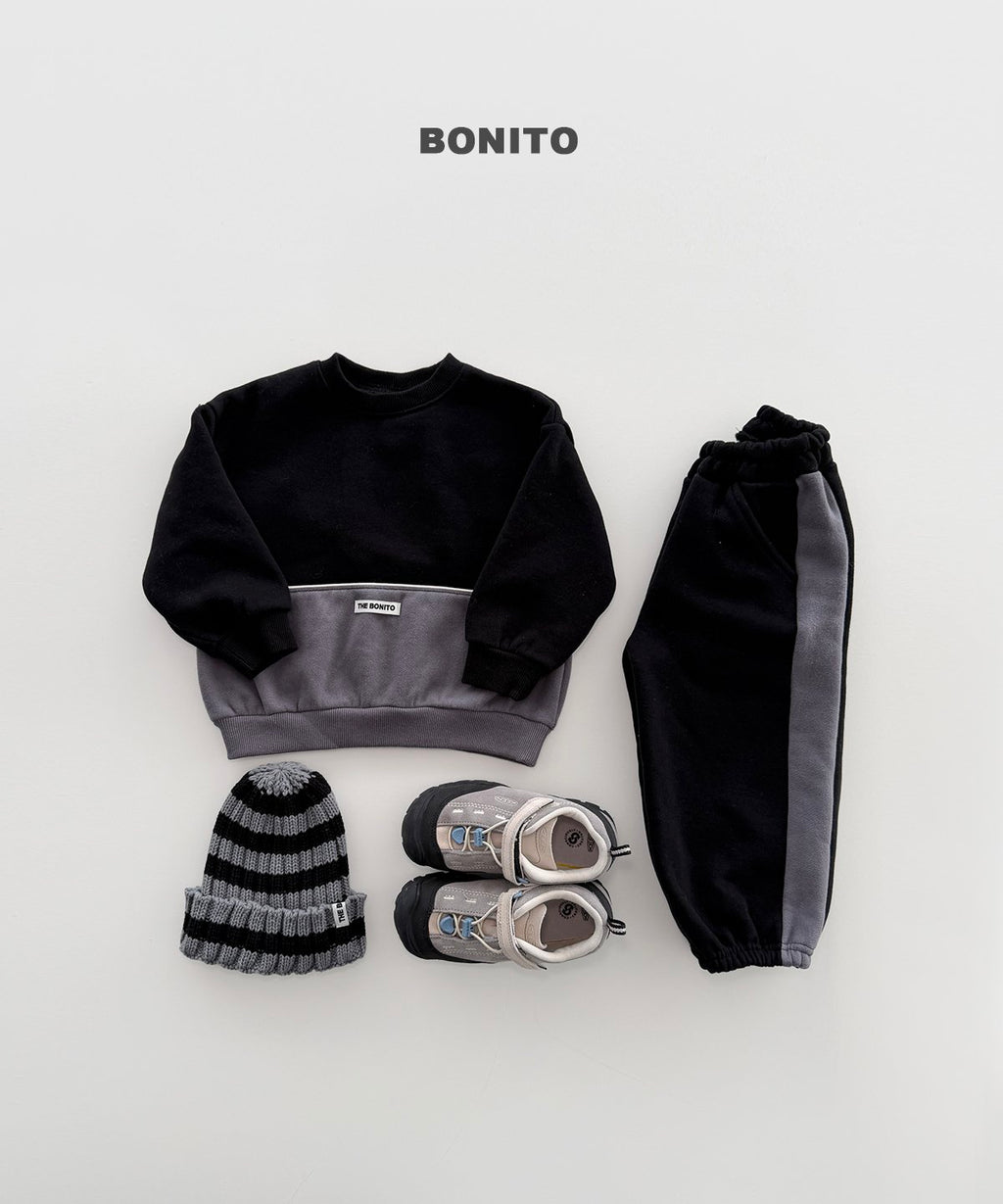 bonito 裾配色 スウェット