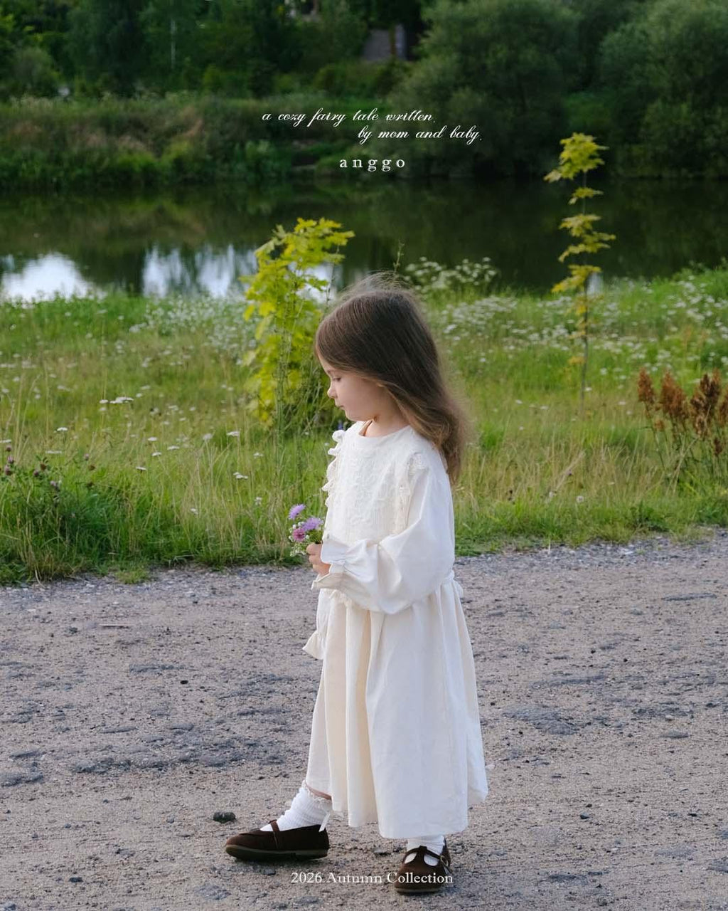 anggo Cream Dress