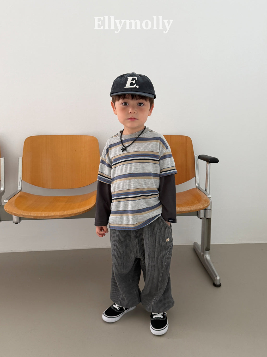 Elly Molly King Waffle Jogger Pants
