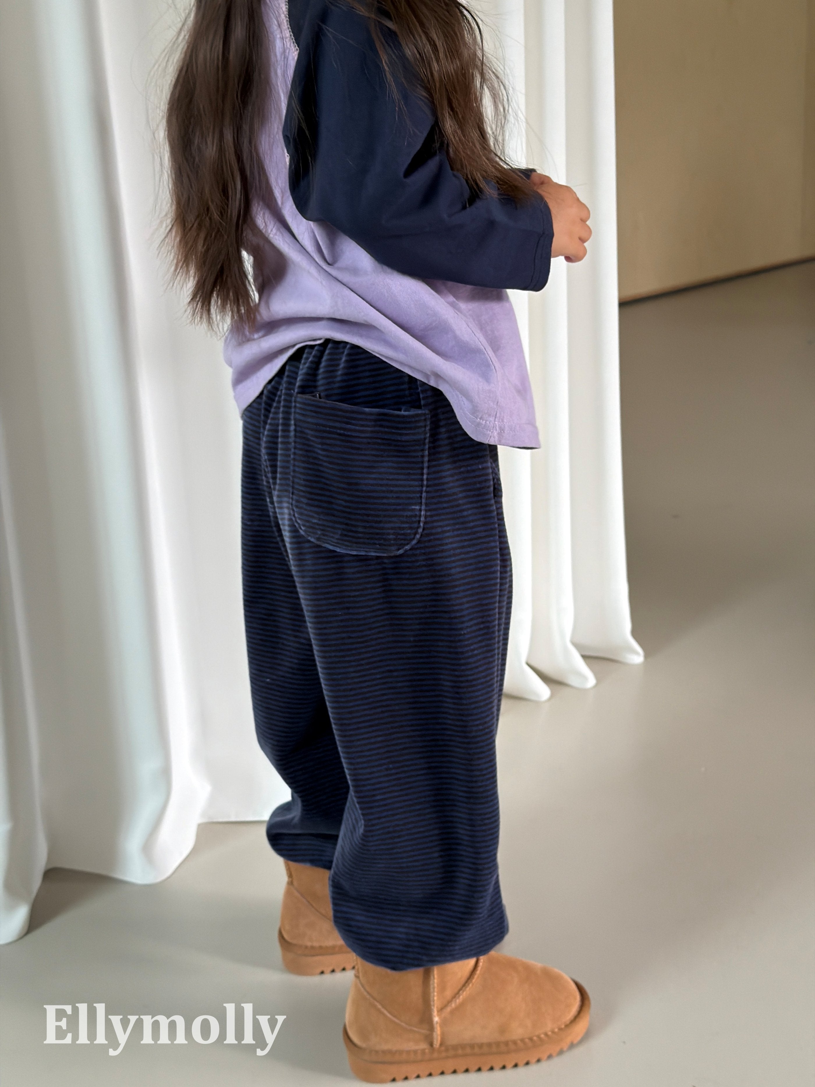 Elly Molly Bello Stripe Jogger Pants