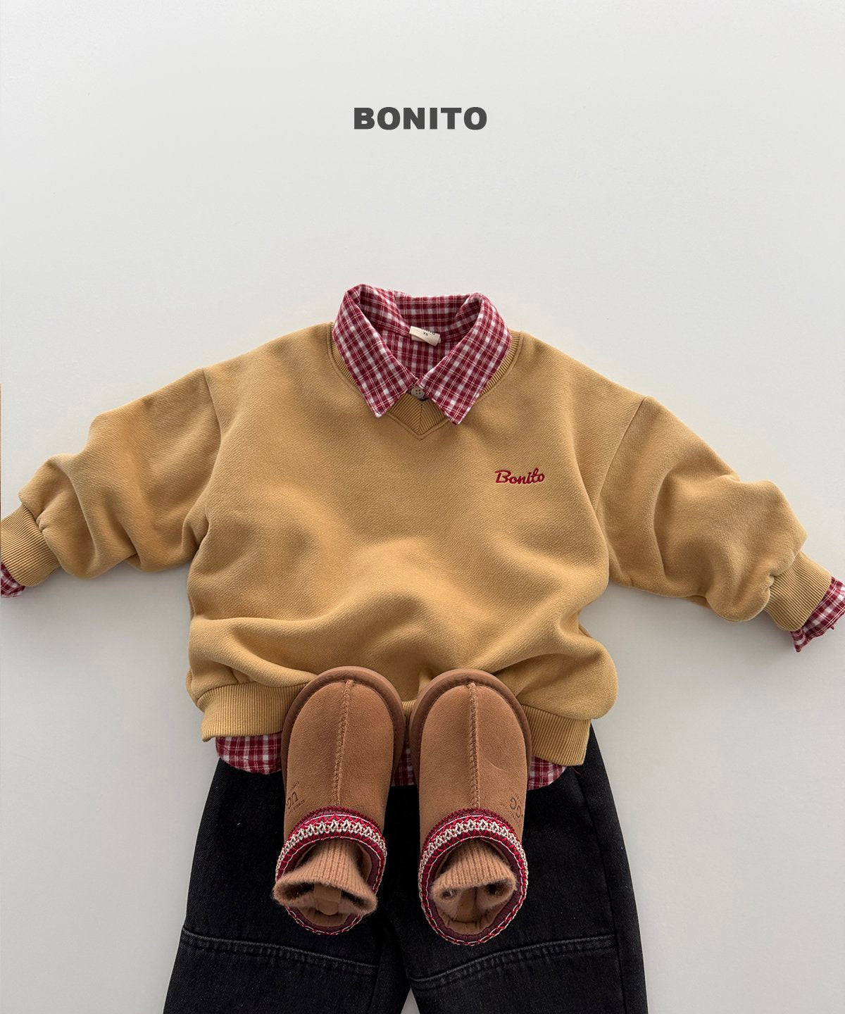 bonito Vネック スウェット