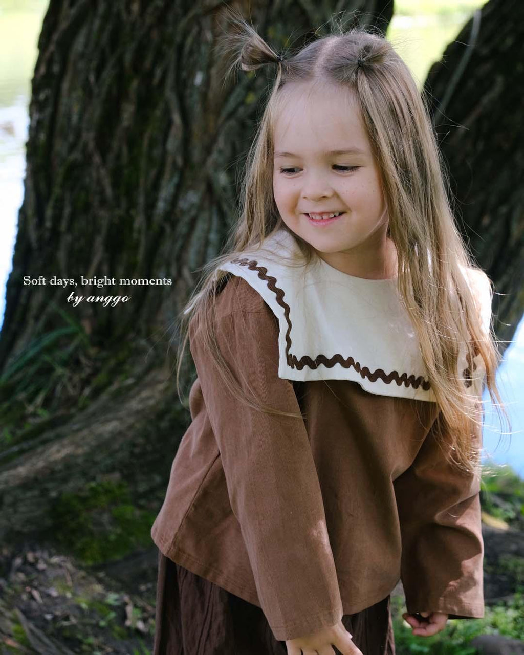 anggo Nutella Blouse