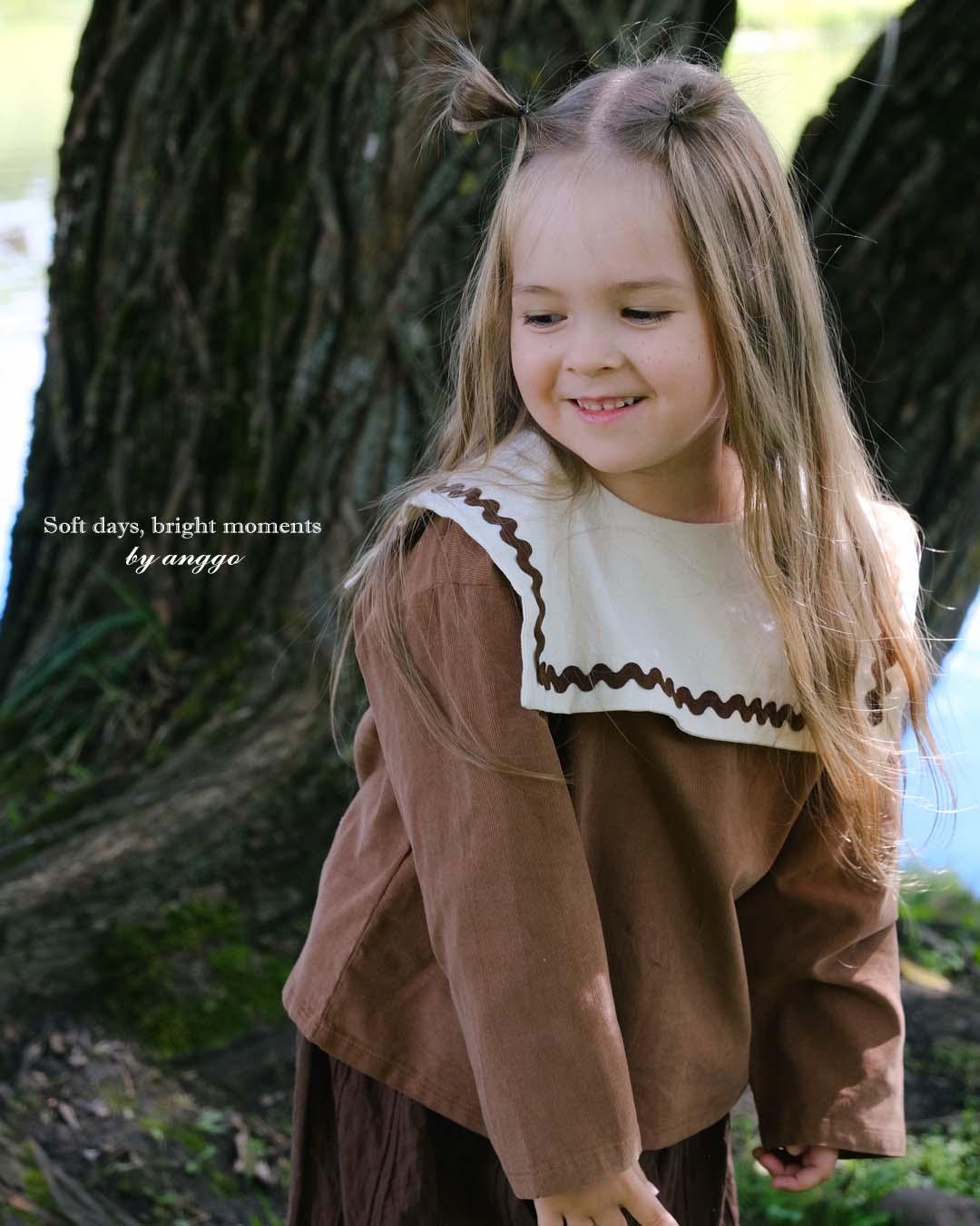 anggo Nutella Blouse