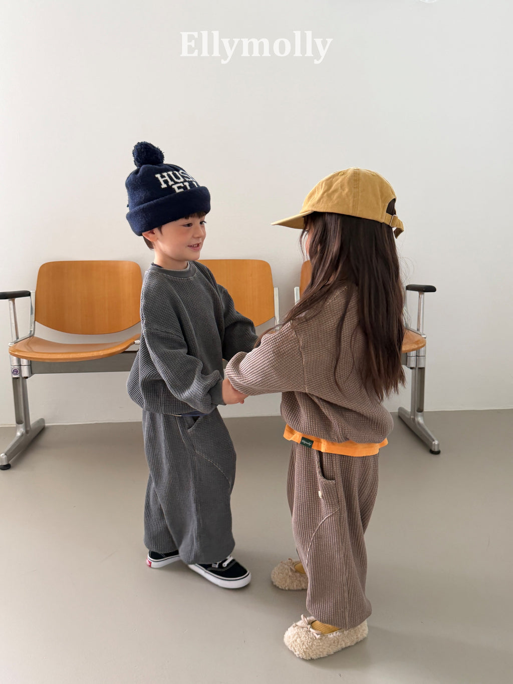 Elly Molly King Waffle Sweatshirt