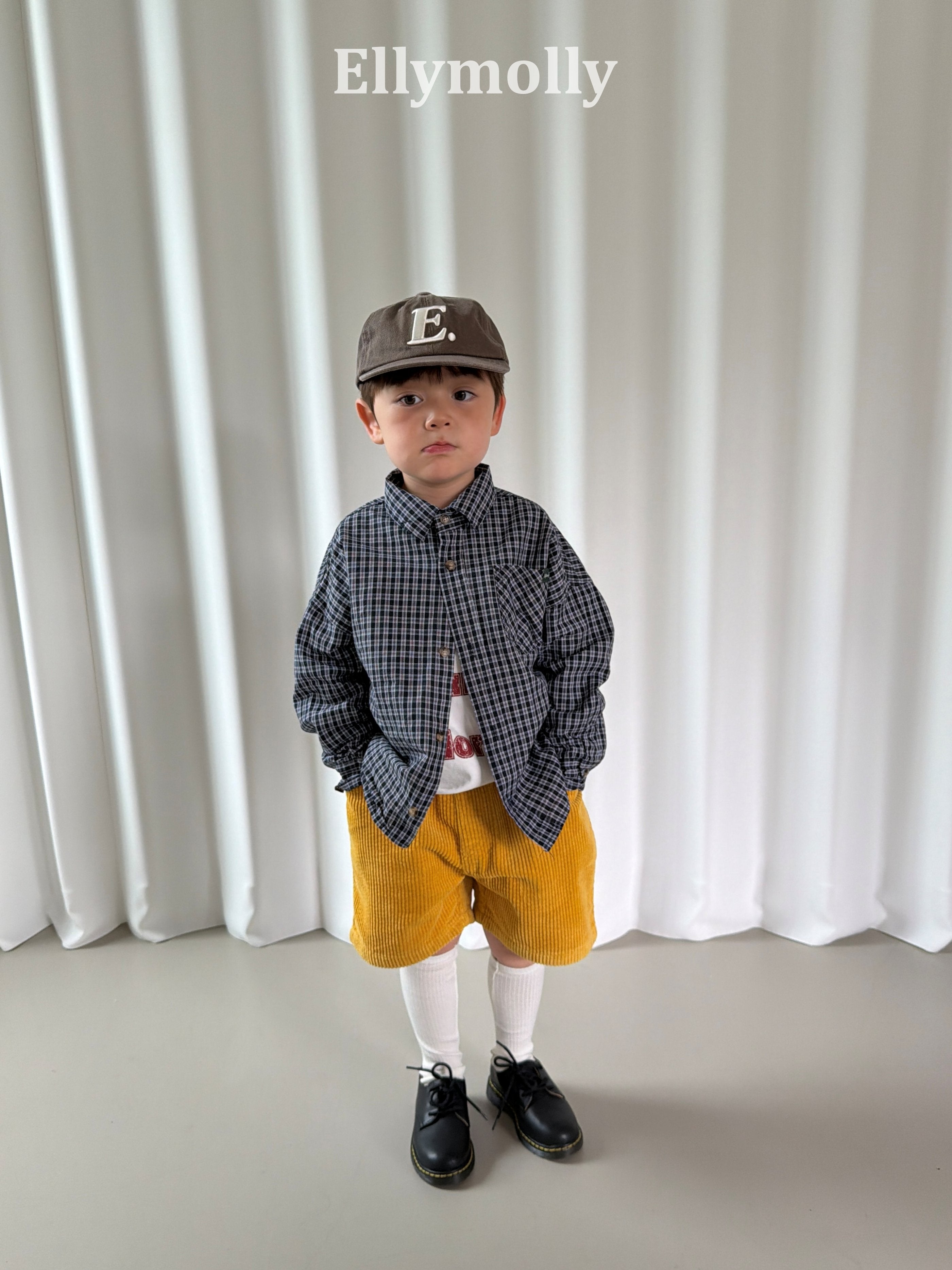 Elly Molly Soda Corduroy Cropped Pants