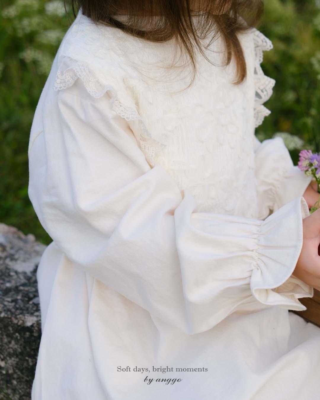 anggo Cream Dress