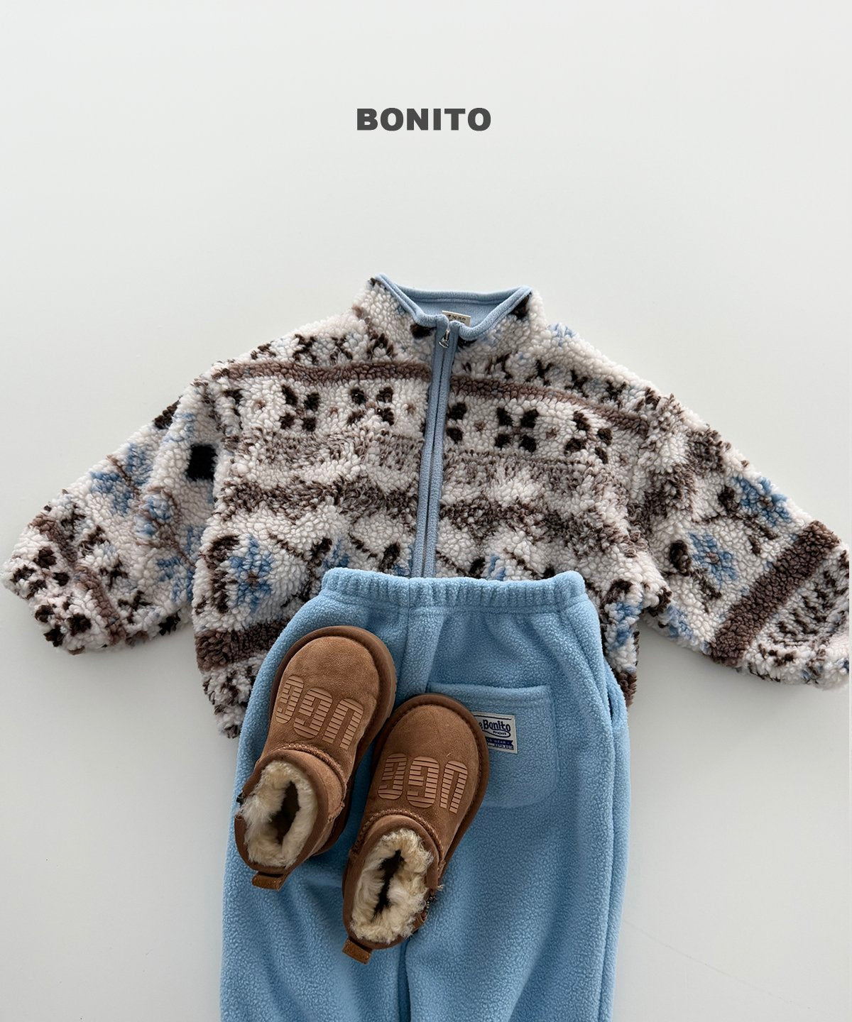bonito ノルディック ジップジャンパー