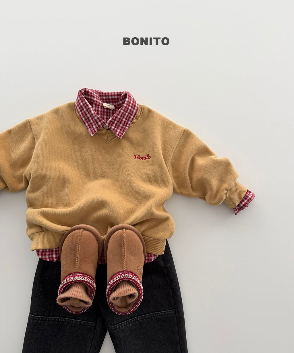 bonito Vネック スウェット