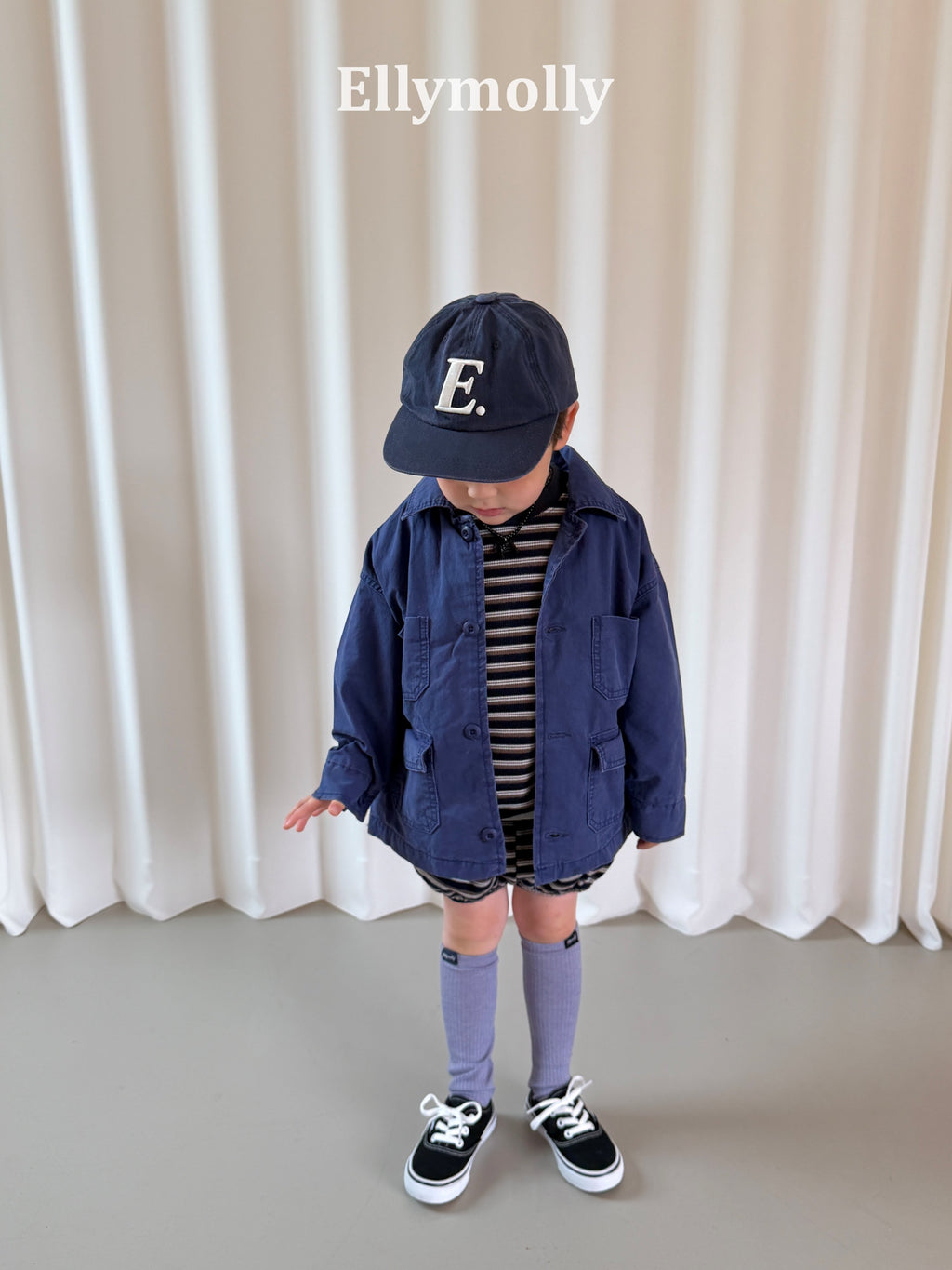 Elly Molly Deep Tone Utility Jacket
