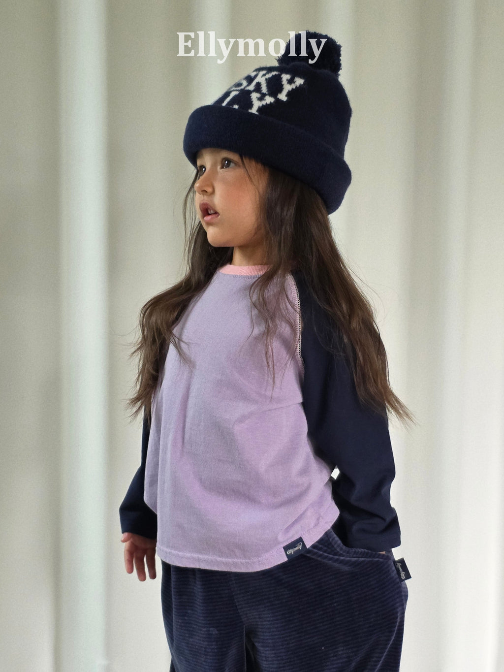 Elly Molly Color Block Raglan Tee