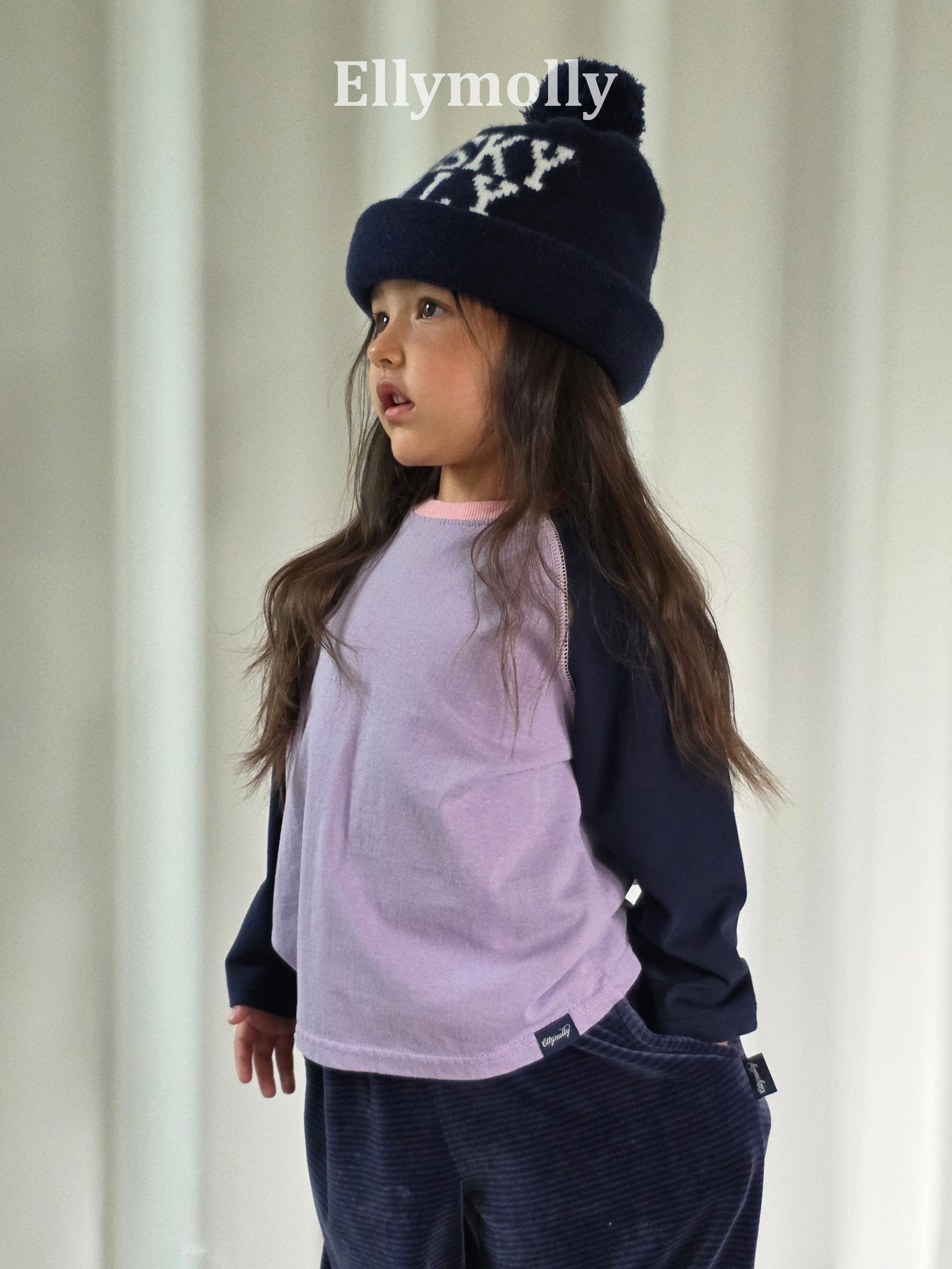 Elly Molly Color Block Raglan Tee