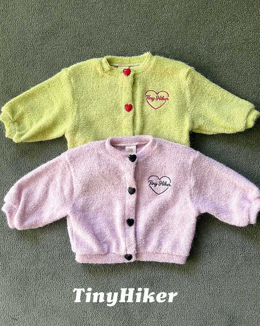 TinyHiker Tiny Heart Cardigan