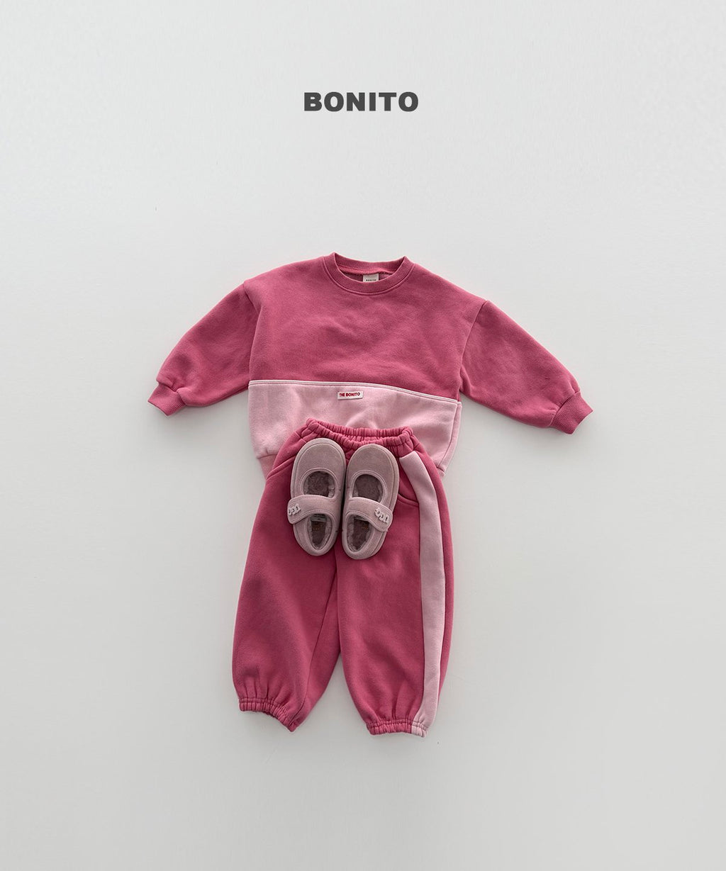 bonito 裾配色 スウェット