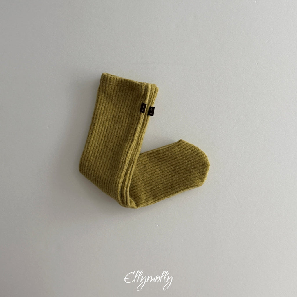 Elly Molly Wool Rib Socks