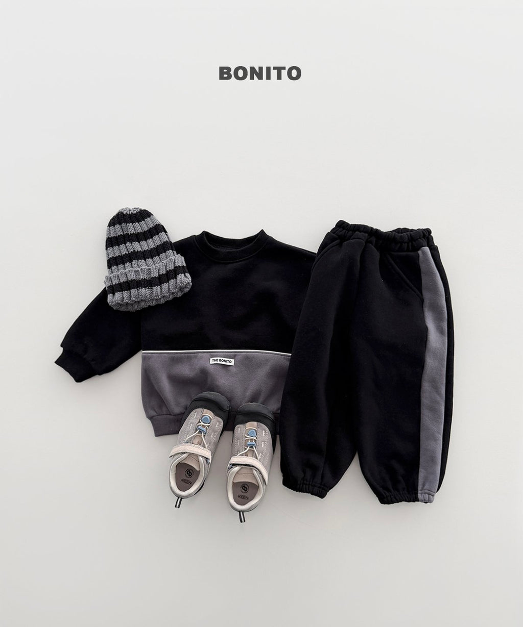 bonito 裾配色 スウェット