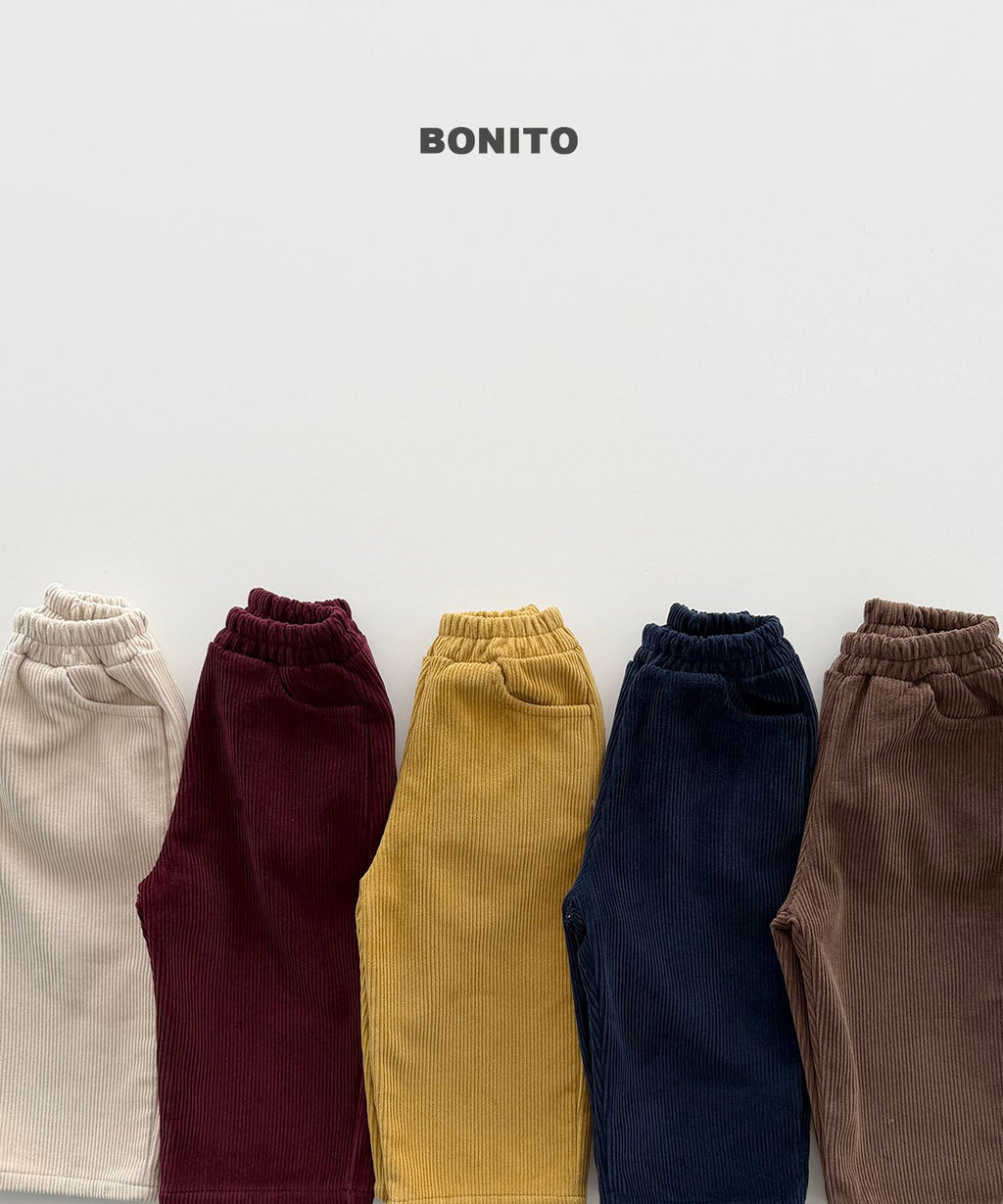bonito 起毛 コーデュロイパンツ