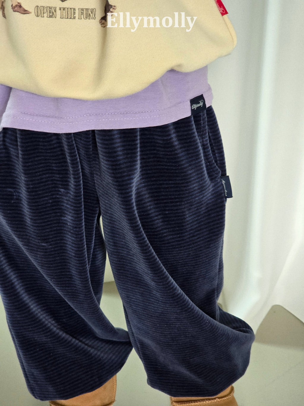 Elly Molly Bello Stripe Jogger Pants