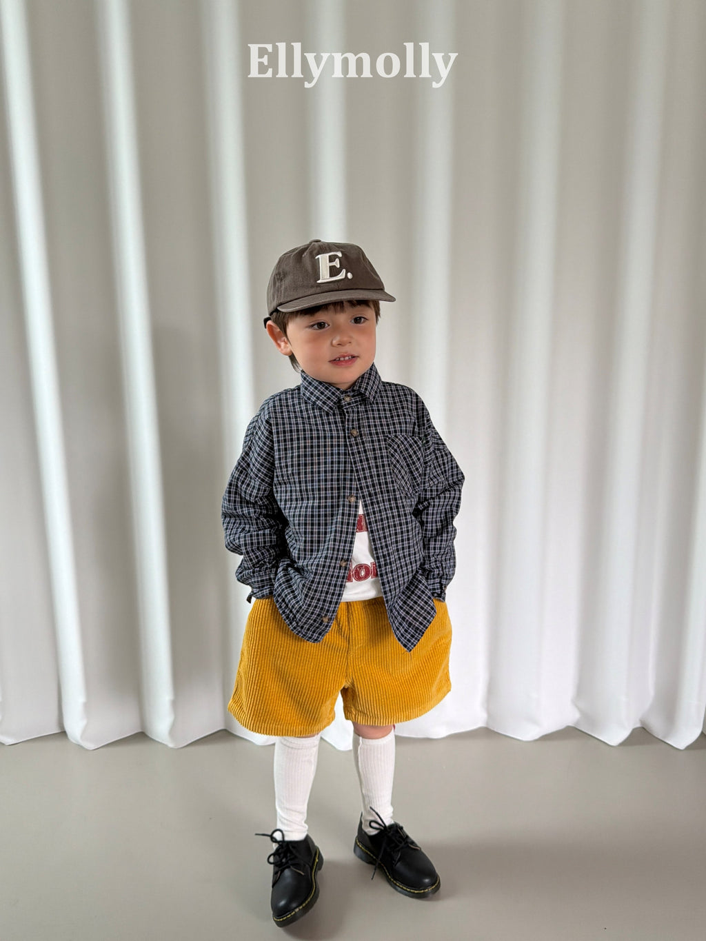 Elly Molly Maison Check Relaxed Pants