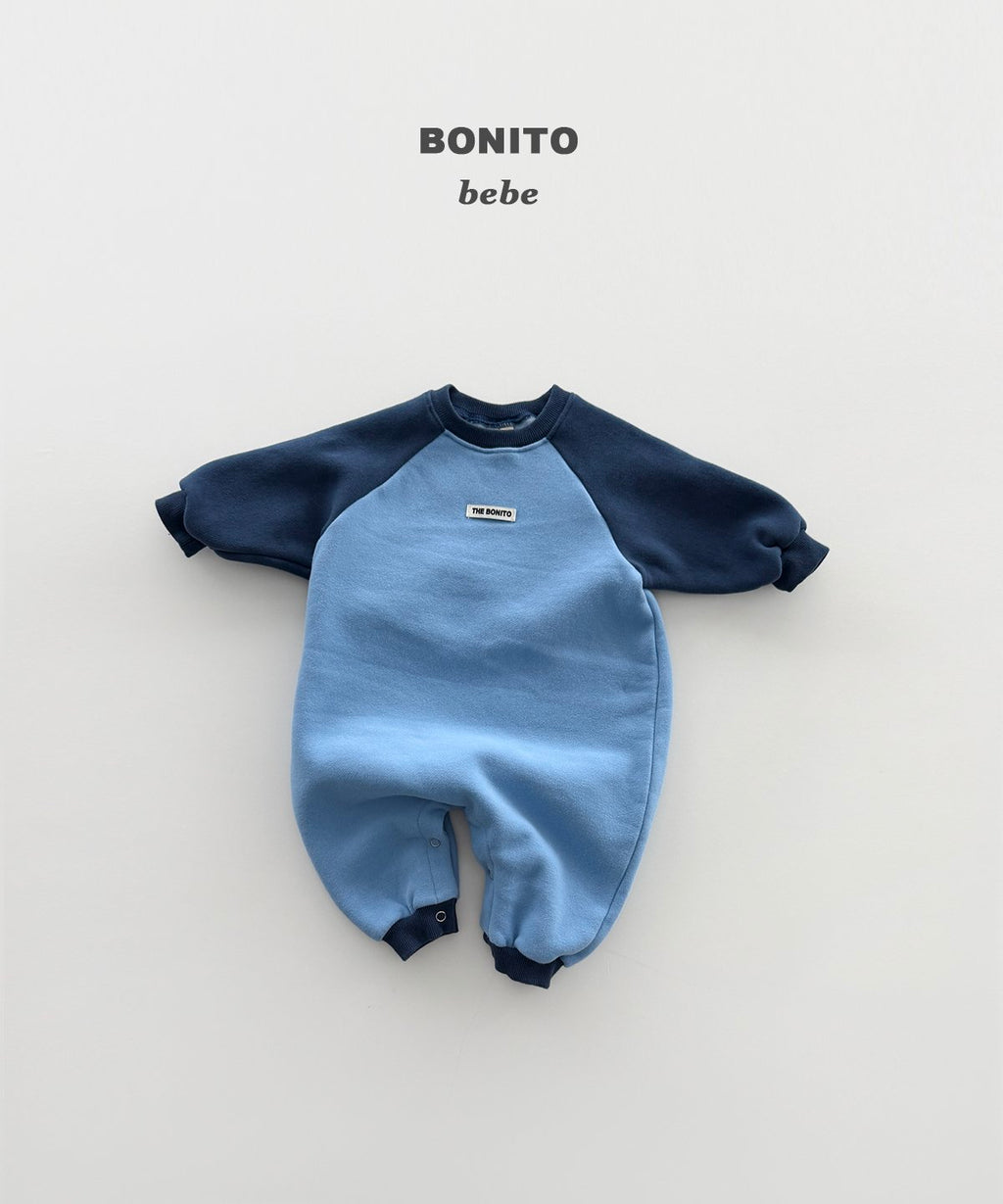 bonito 配色ラグラン スーツ