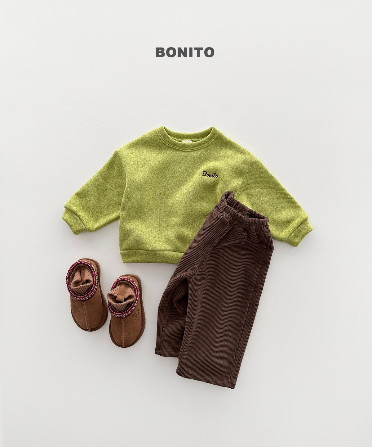 bonito ボカシ ニットスウェット