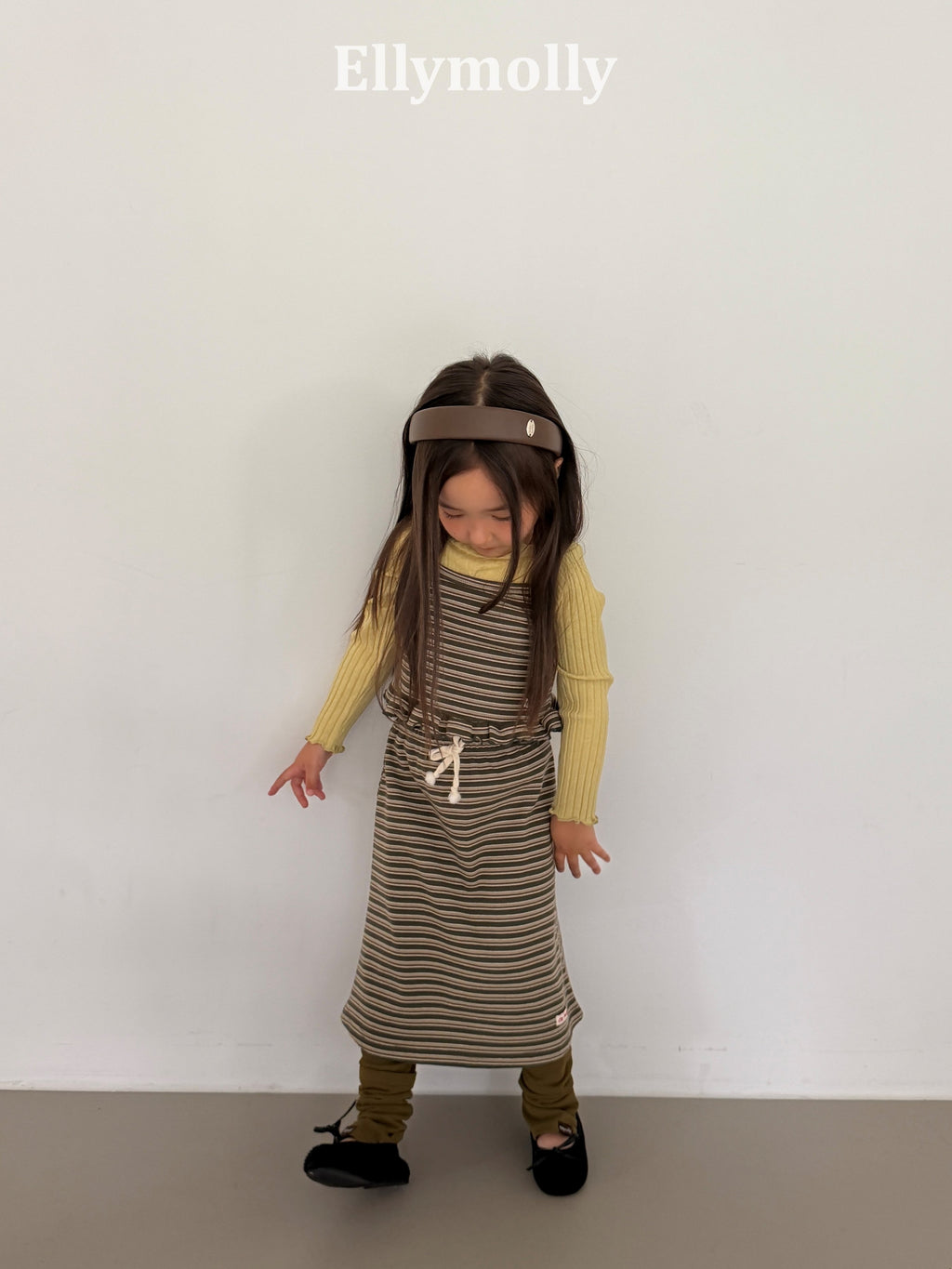 Elly Molly Shadow Long Skirt