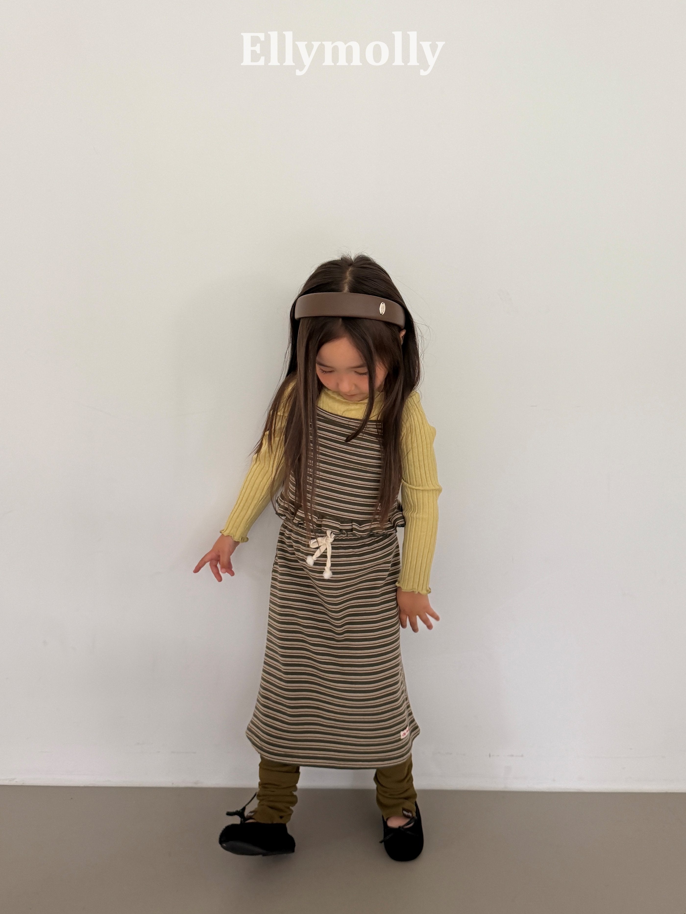 Elly Molly Shadow Long Skirt