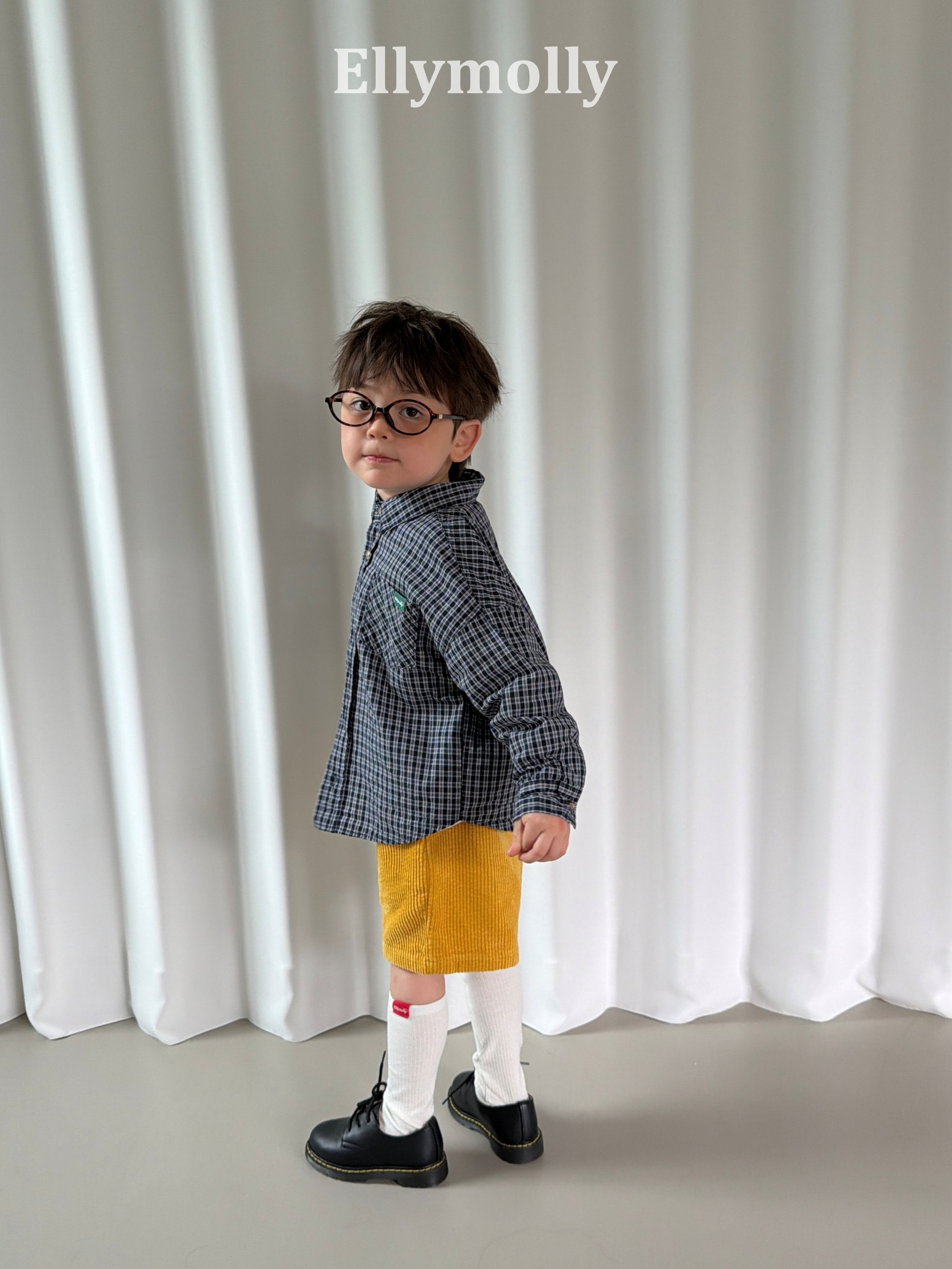 Elly Molly Soda Corduroy Cropped Pants