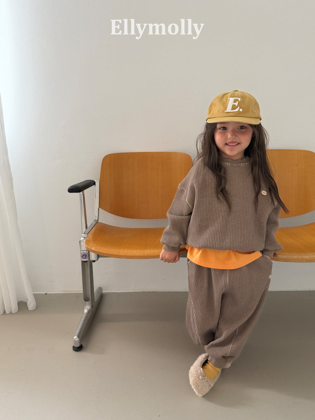 Elly Molly King Waffle Jogger Pants
