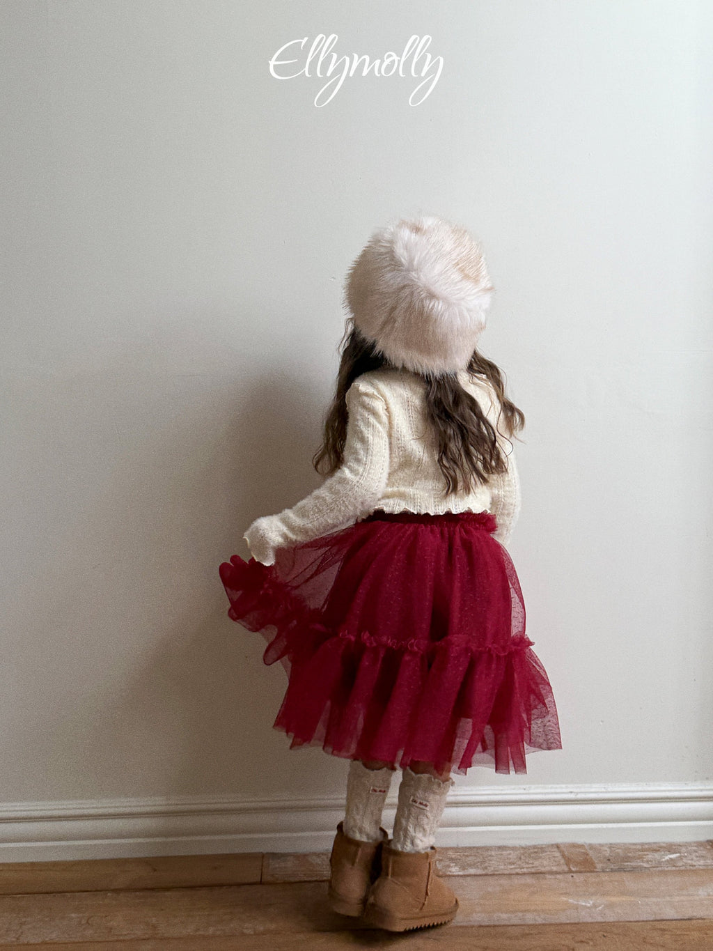 Elly Molly Meringue Loose Knit Tee