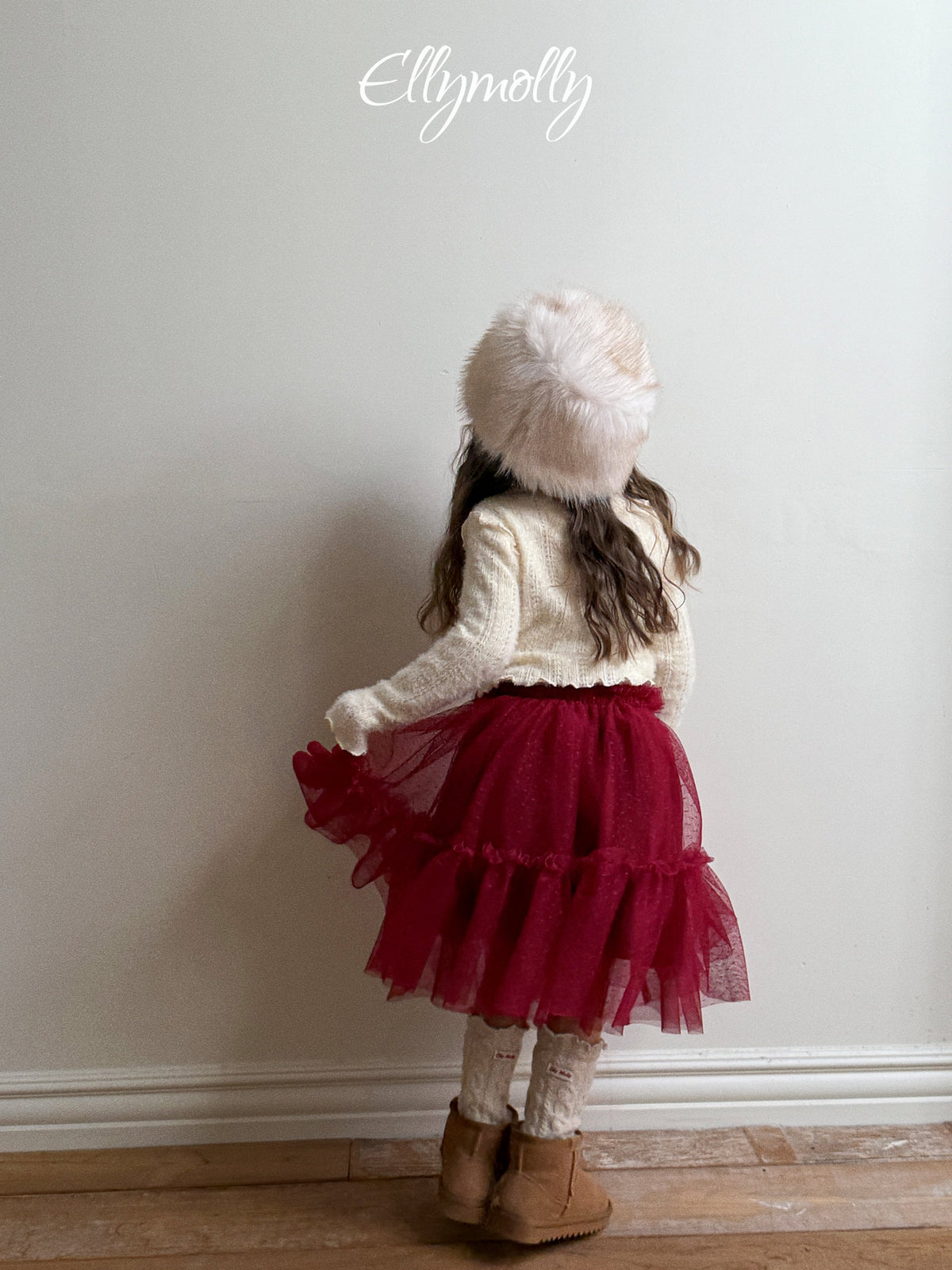 Elly Molly Meringue Loose Knit Tee