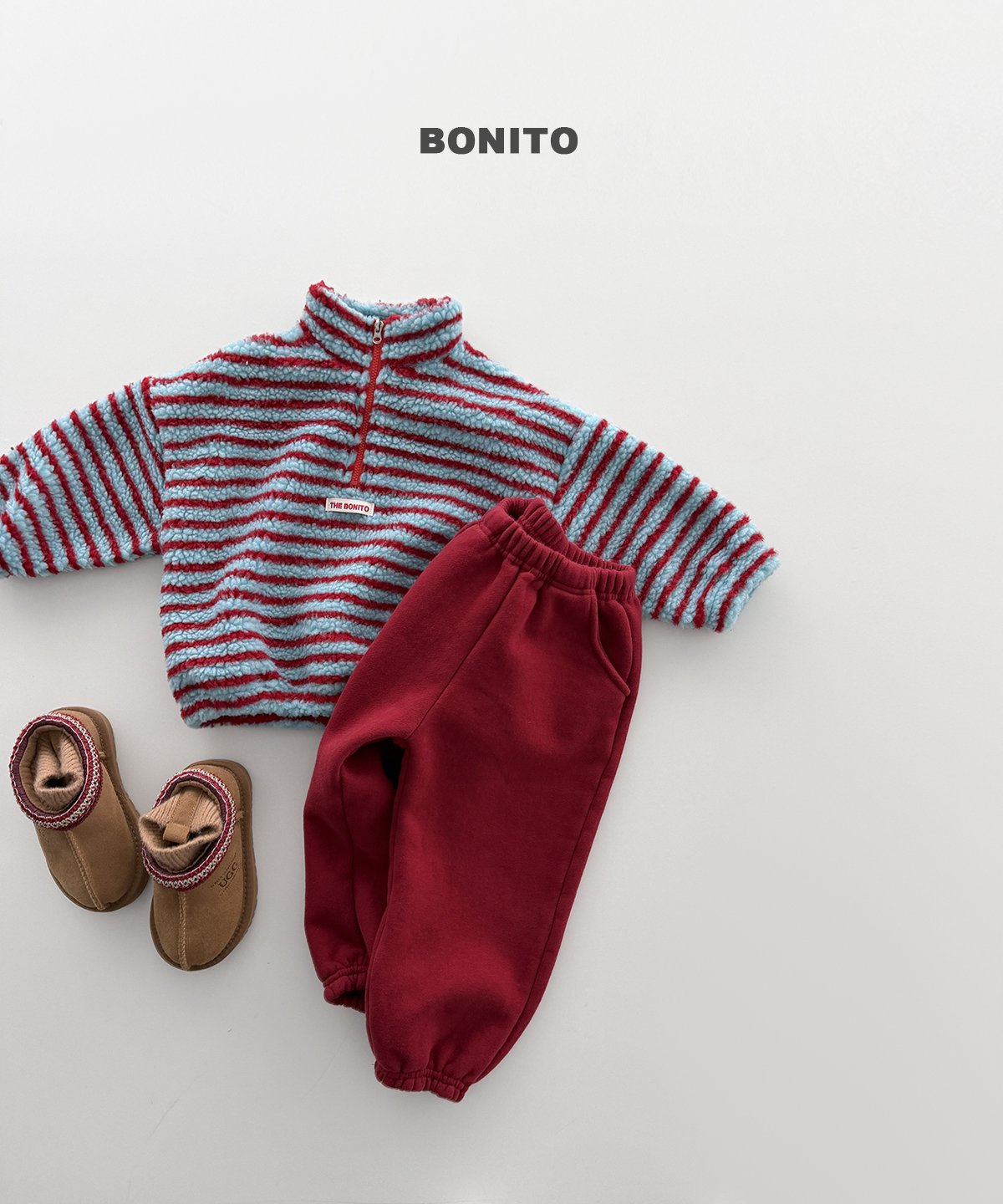 bonito ダンブルボーダー ハーフジップ