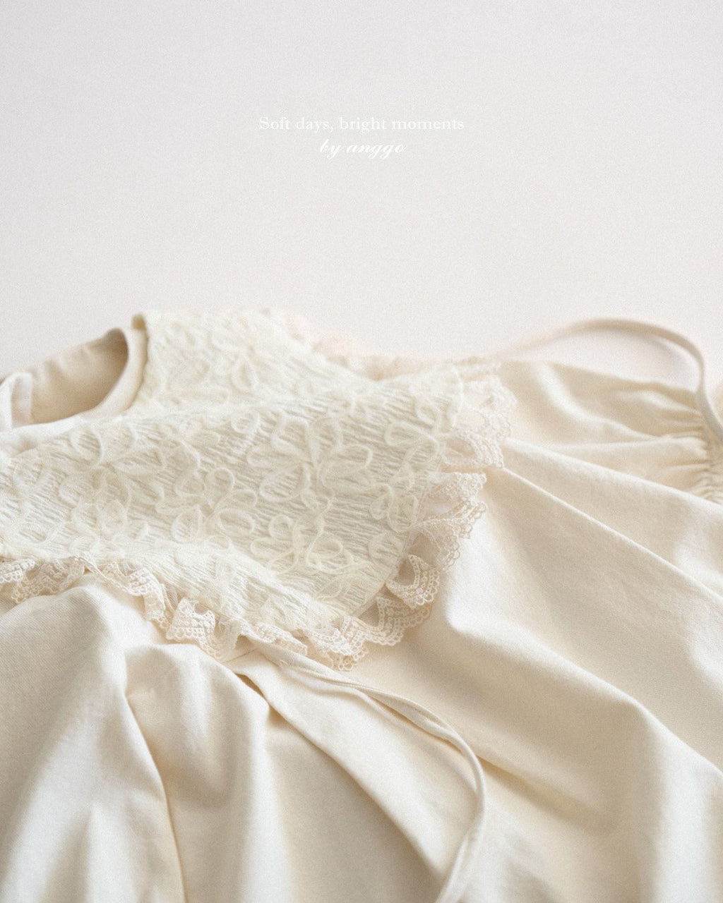 anggo Cream Dress