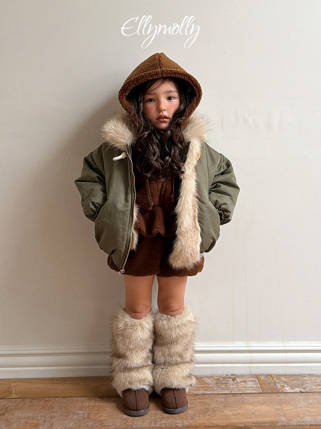 Elly Molly Bear Hood Vest