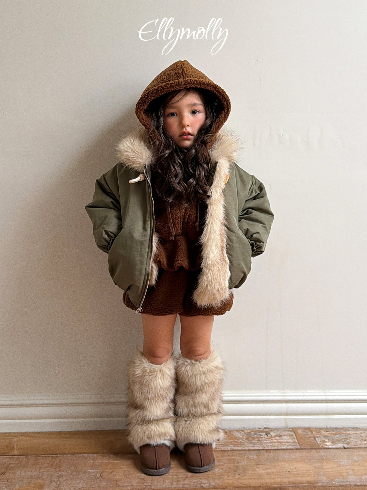 Elly Molly Bear Hood Vest