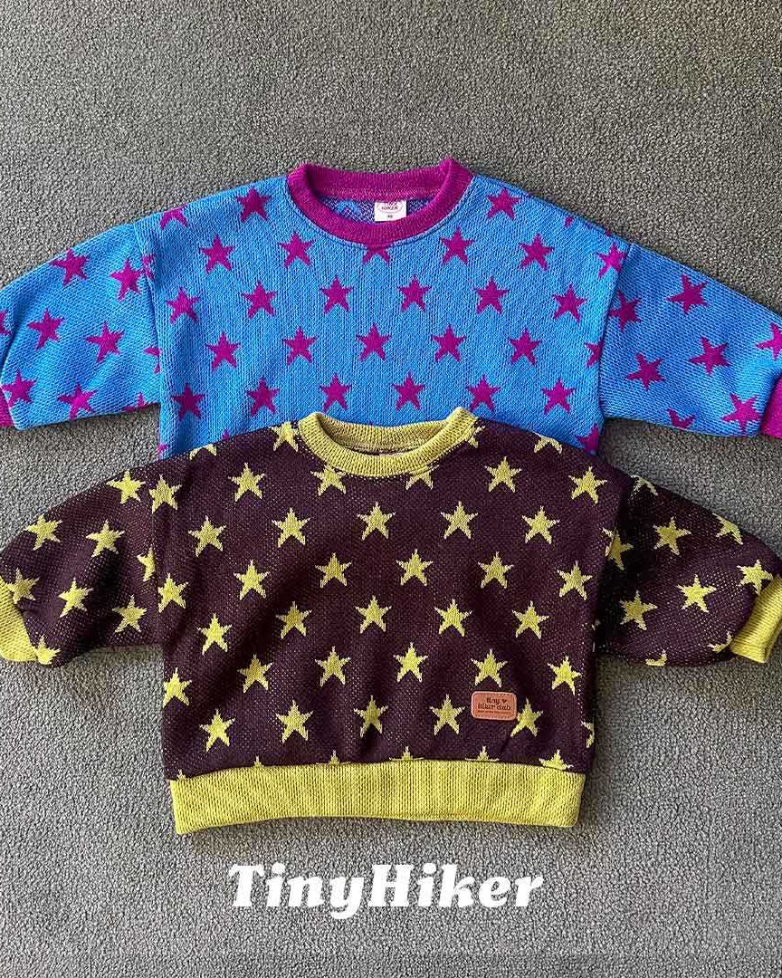 TinyHiker Stargram Knit Sweatshirt
