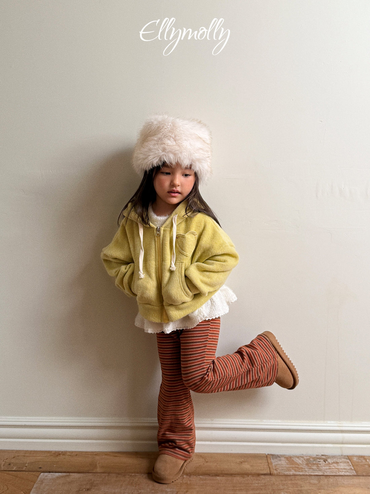 Elly Molly Snowflake Frill Tee