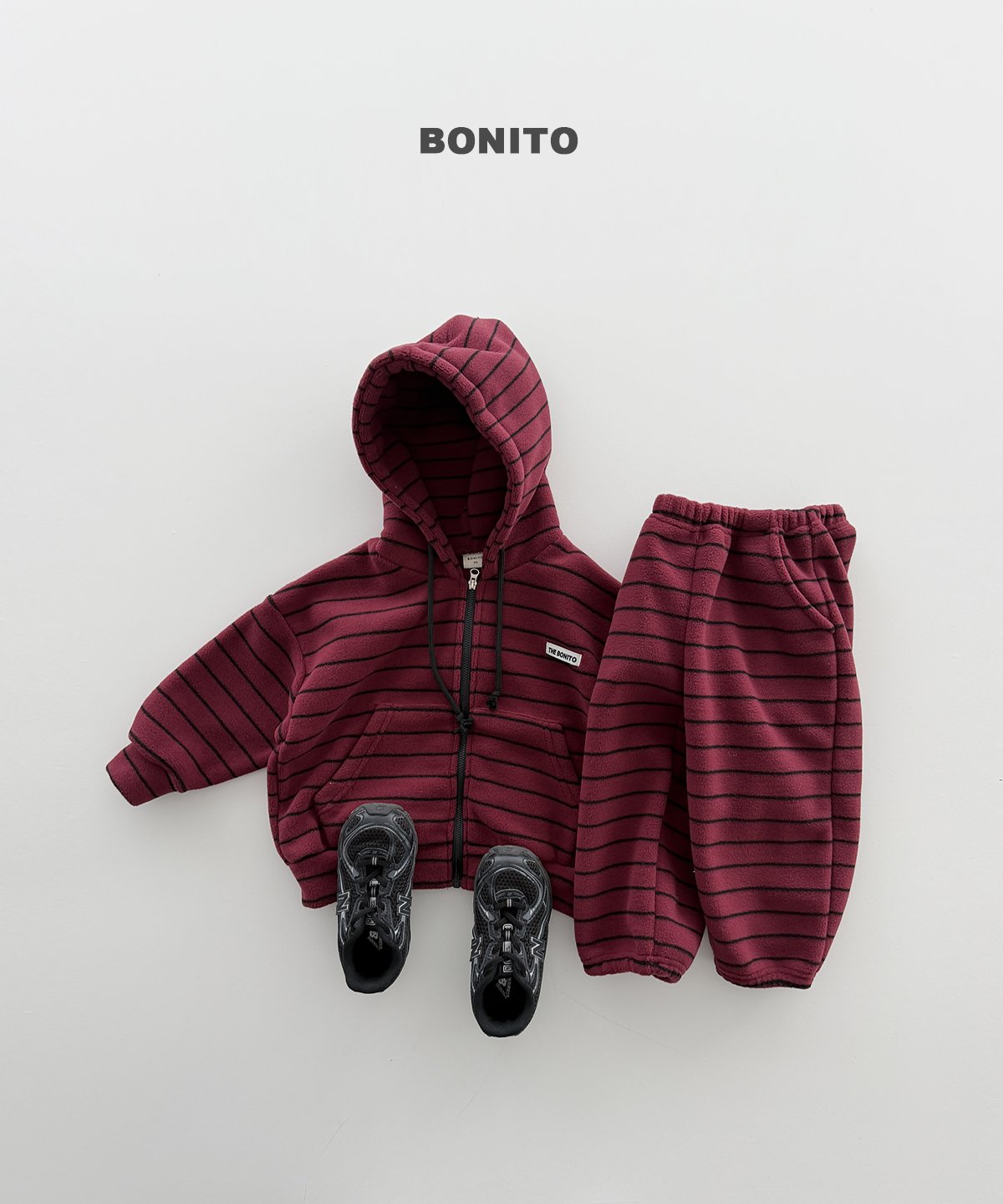 bonito ボーダー フードジップセット