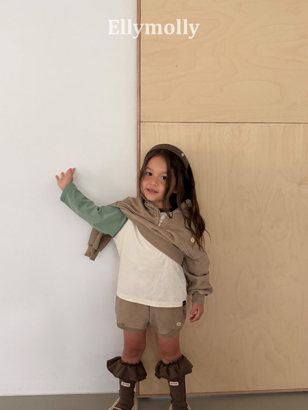 Elly Molly Color Block Raglan Tee